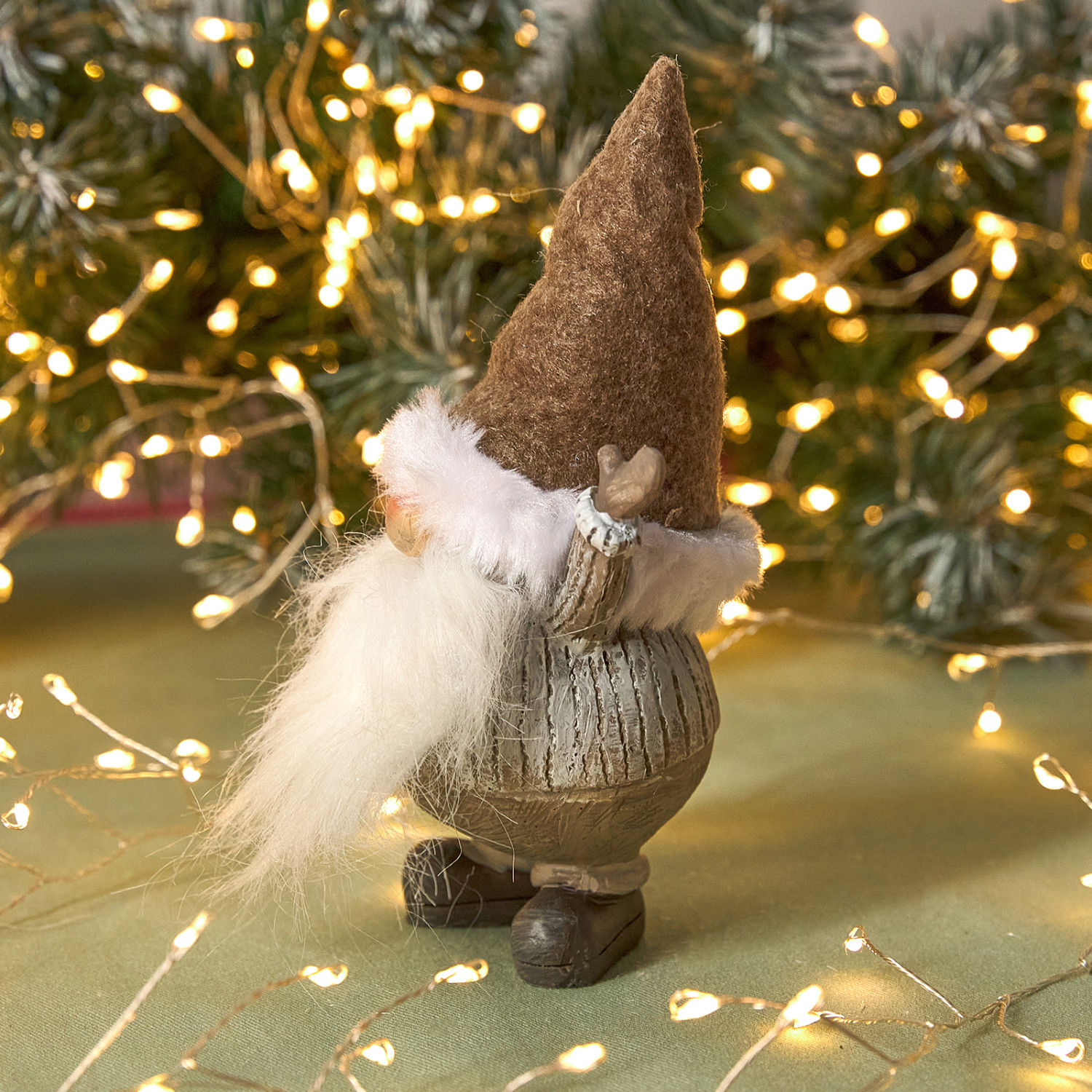 Статуэтка Christmas story, бежевая - фото № 2