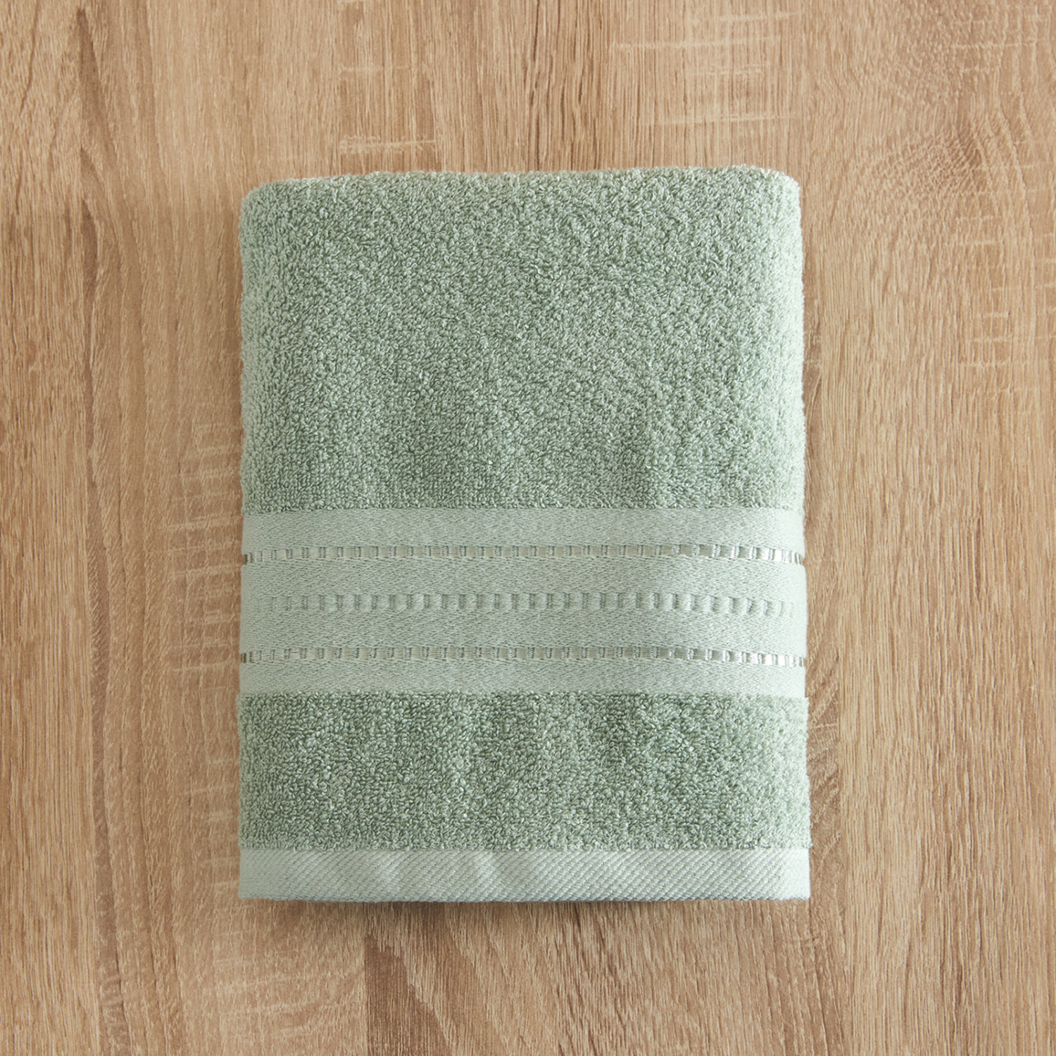 Полотенце махровое Basena, фисташка - фото № 5