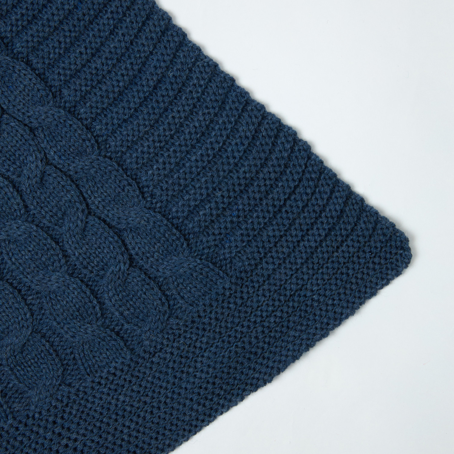 Плед Виллена/Villena, синий - фото № 5