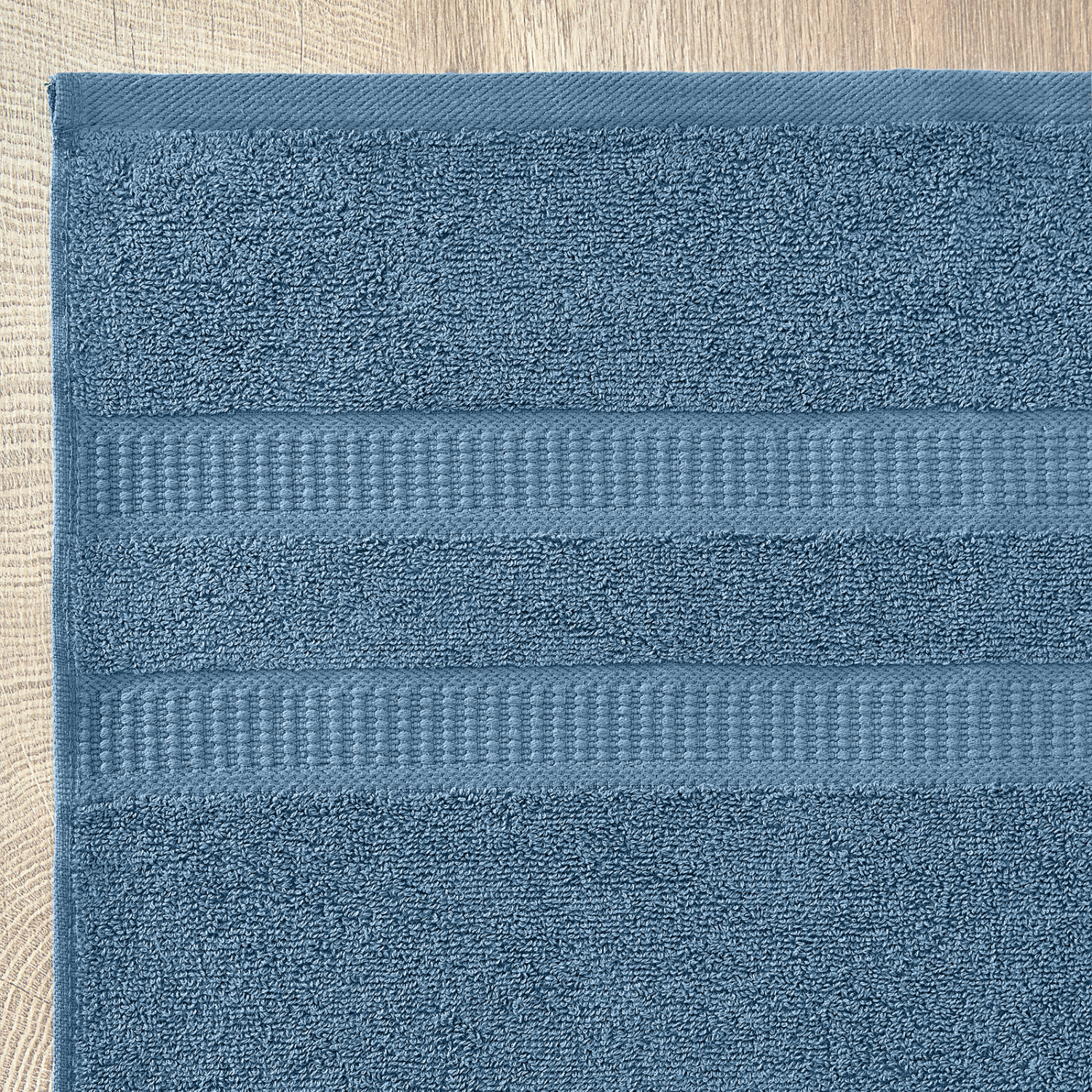 Полотенце махровое Беттин/Bettino, синее - фото № 4