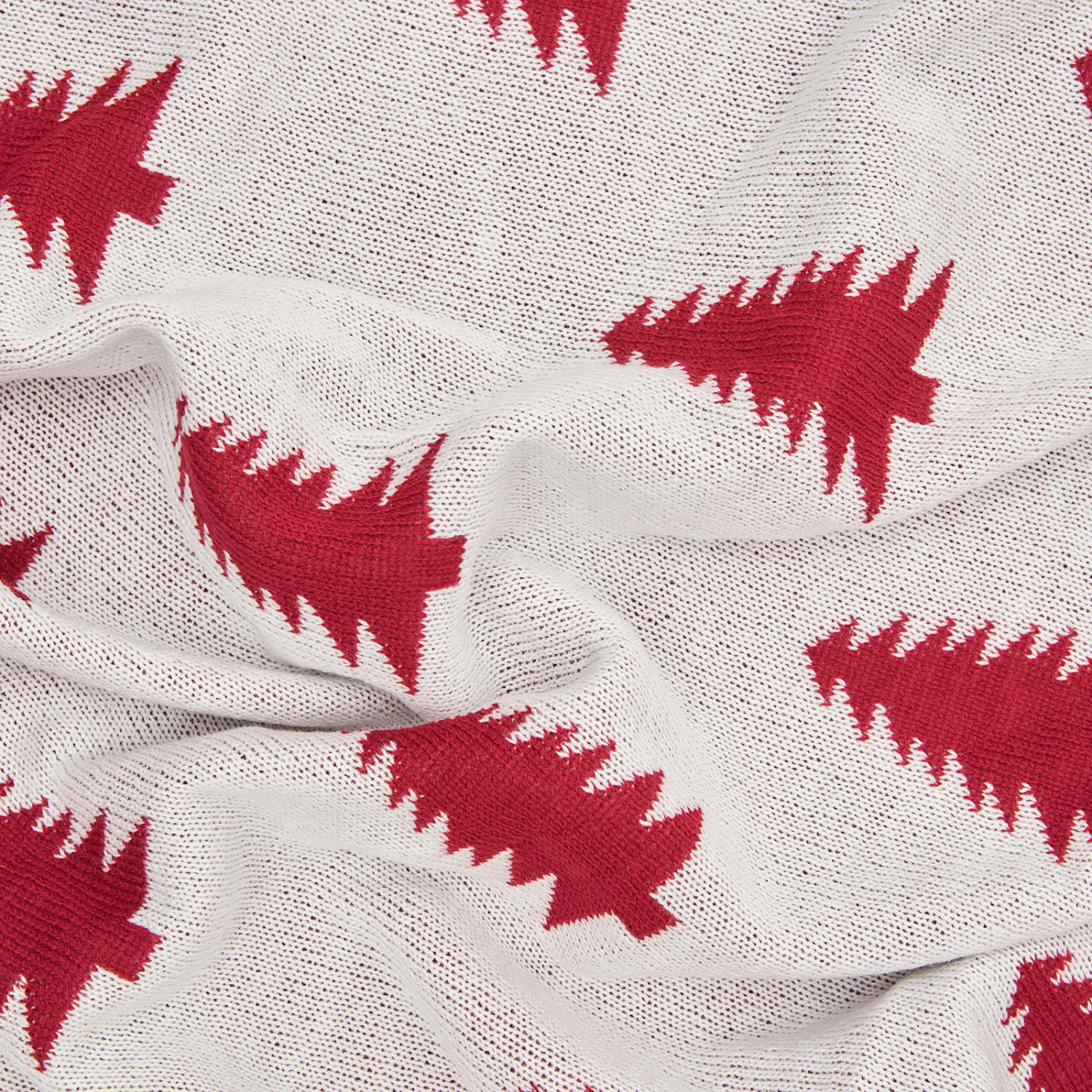 Плед Abete rosso, красный - фото № 9