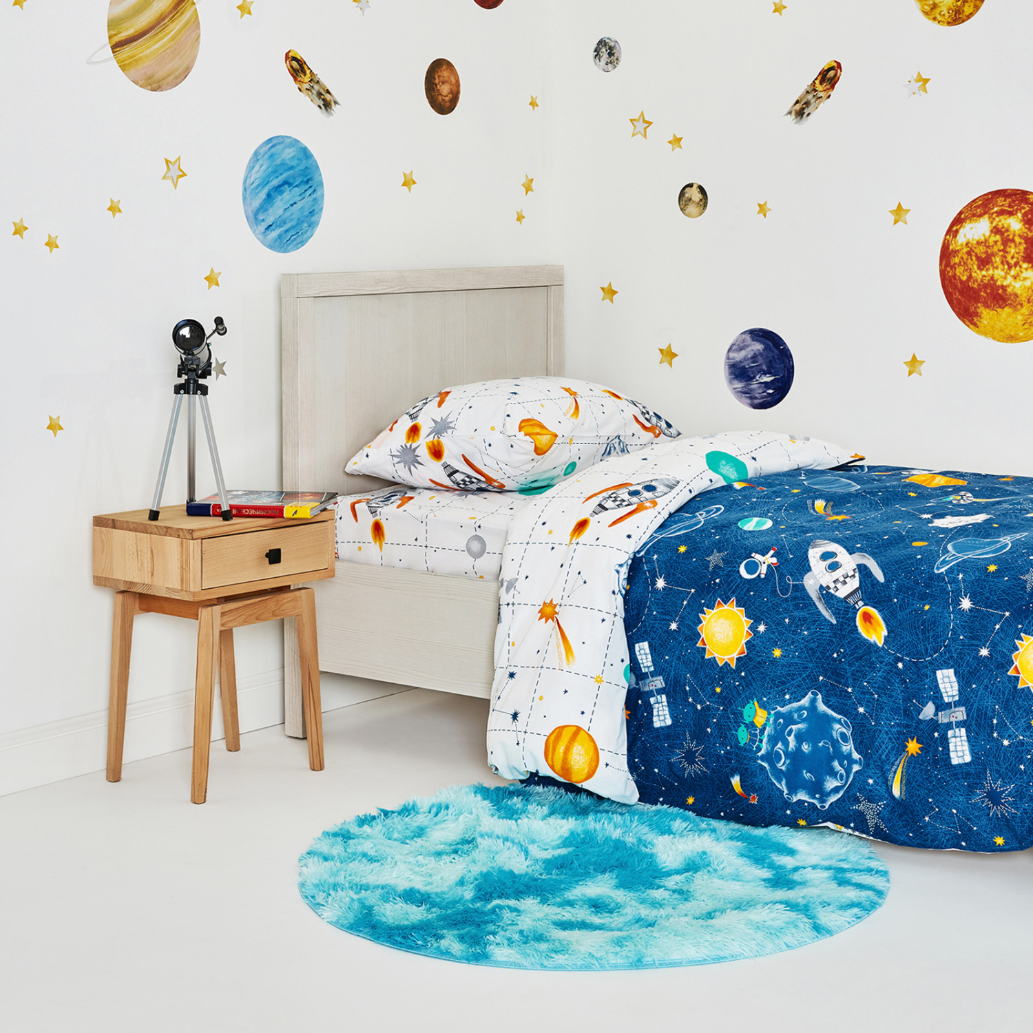 Постельное белье детское Space - фото № 2