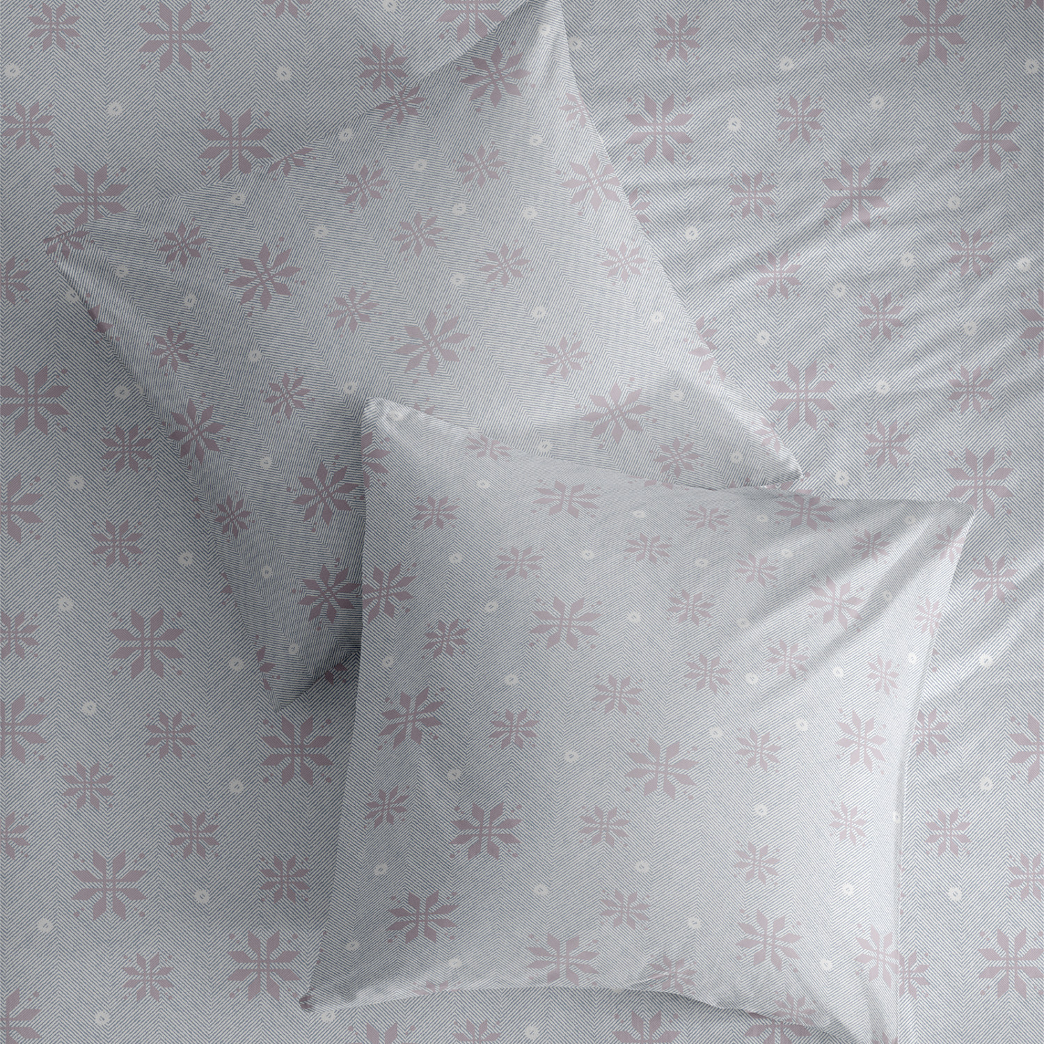 Комплект наволочек Snowflakes - фото № 3