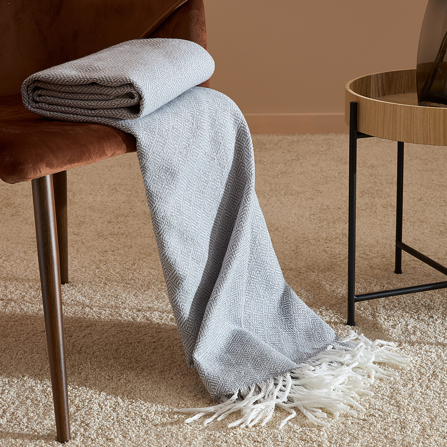 Плед Mare, серый - фото № 2