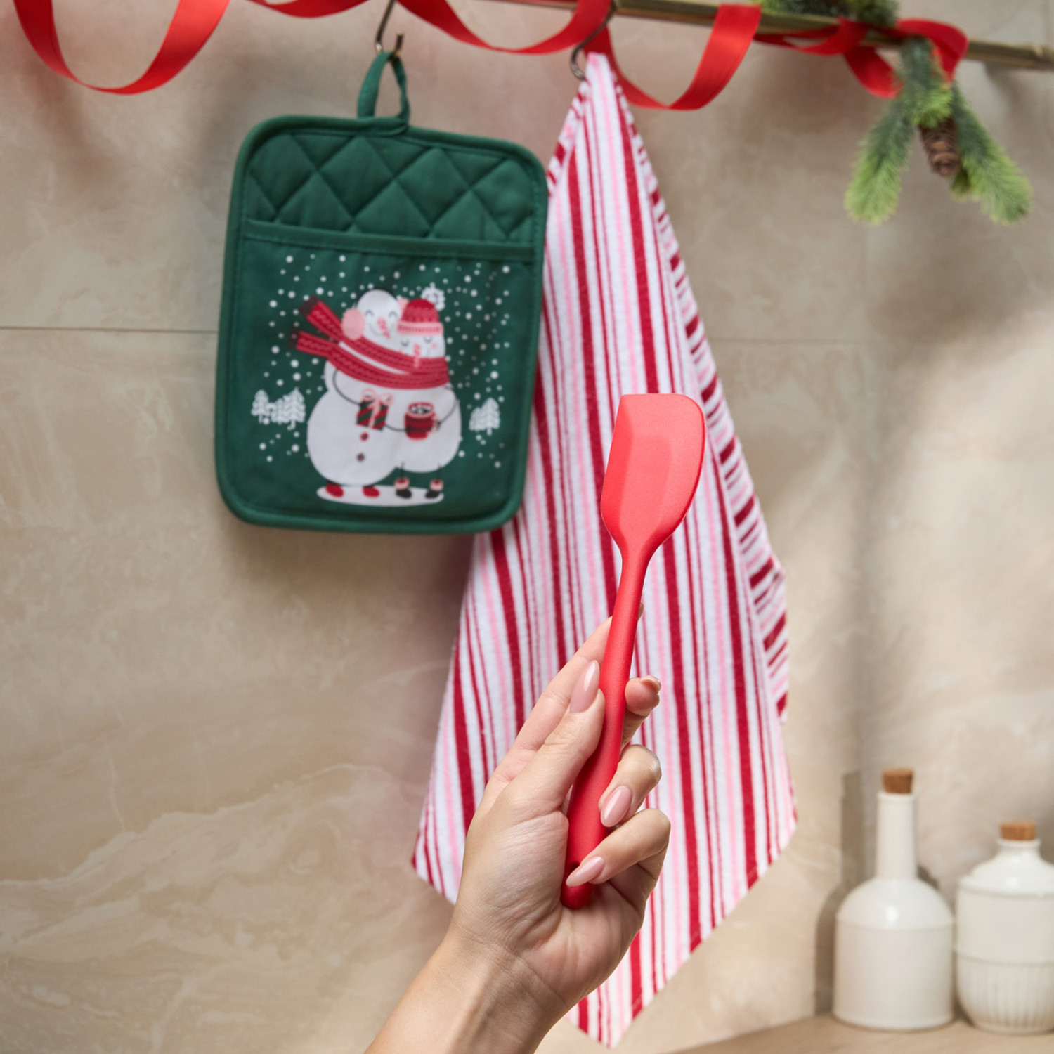 Комплект кухонный Snowman - фото № 2