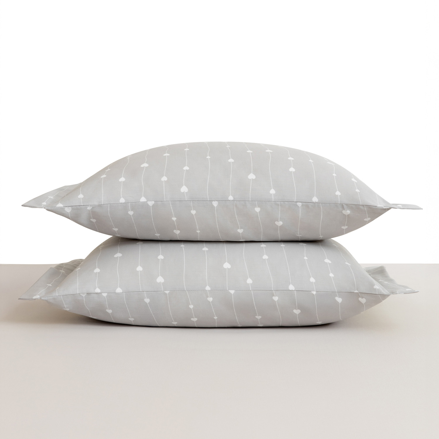 Комплект наволочек Gray romance с ушками - фото № 2