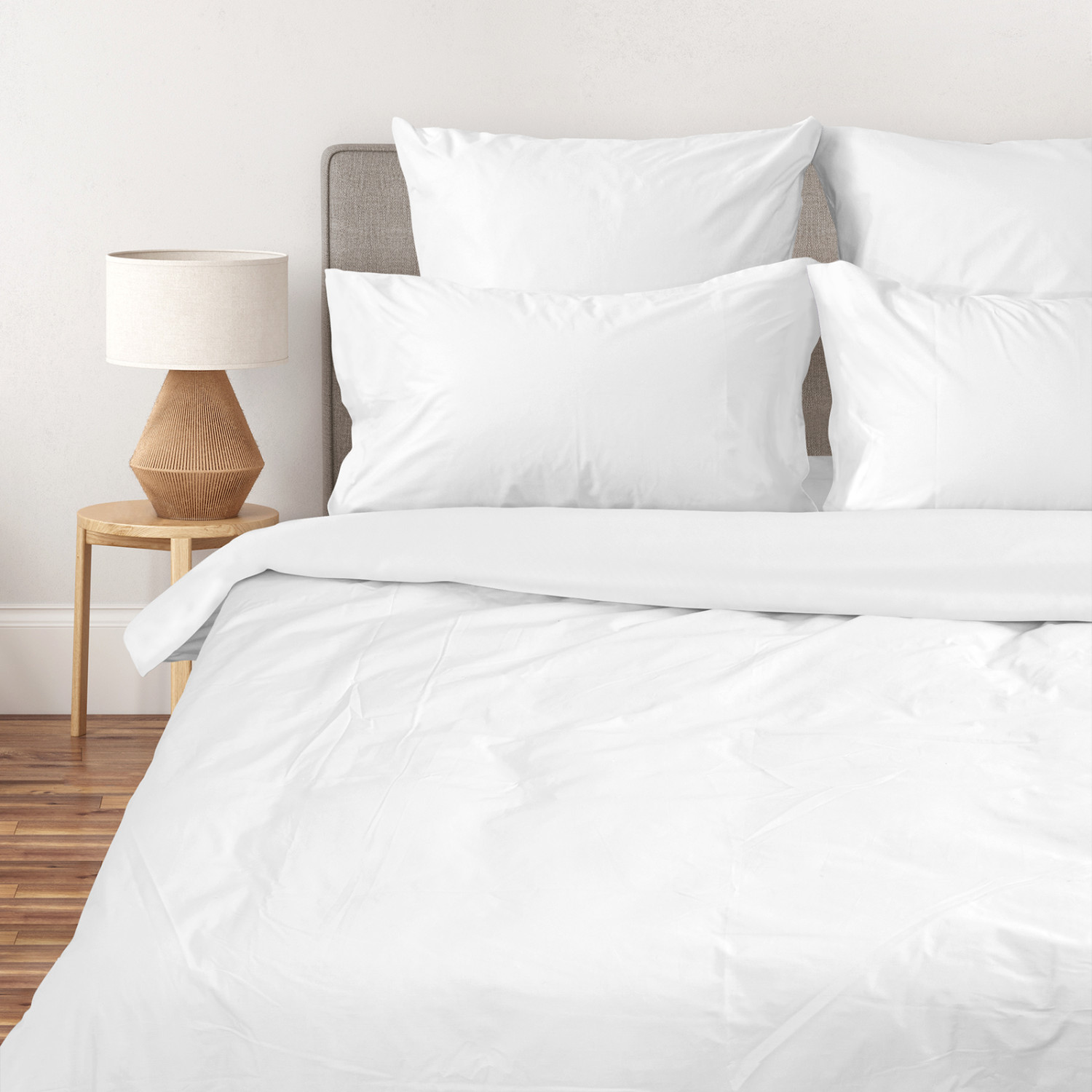 Постельное белье White, тенсель - фото № 3