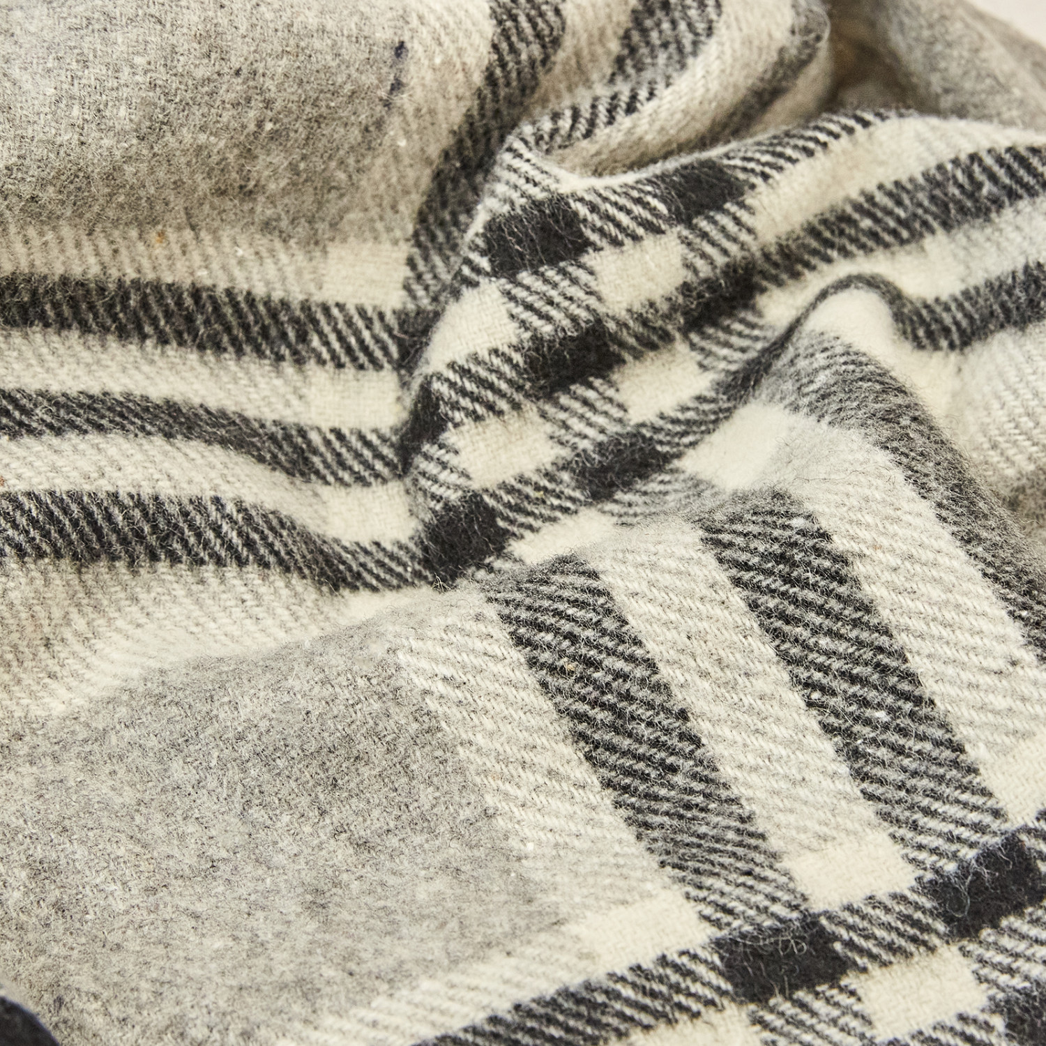 Плед Calore Premuroso, черно-белый - фото № 4