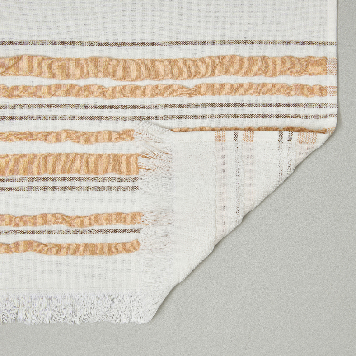 Комплект махровых полотенец Ilaria, капучино - фото № 4