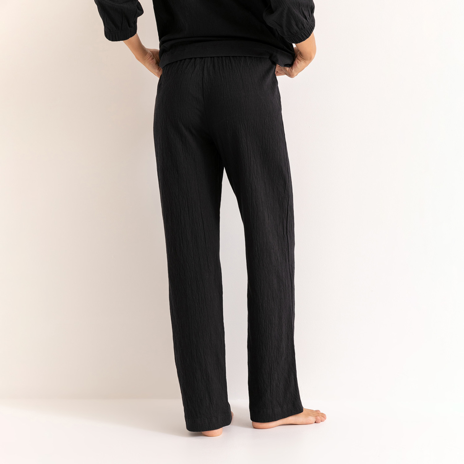 Брюки Элегантный/Elegante, черные - фото № 4