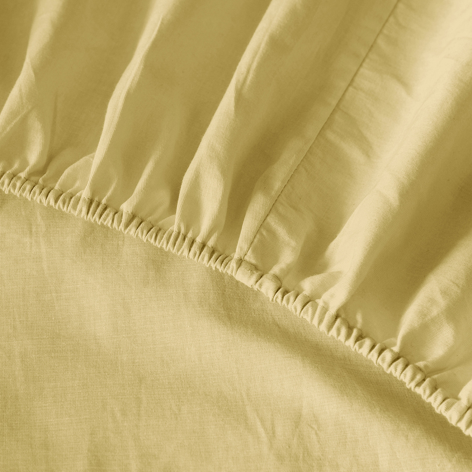 Простыня на резинке Французская ваниль/French vanilla - фото № 3