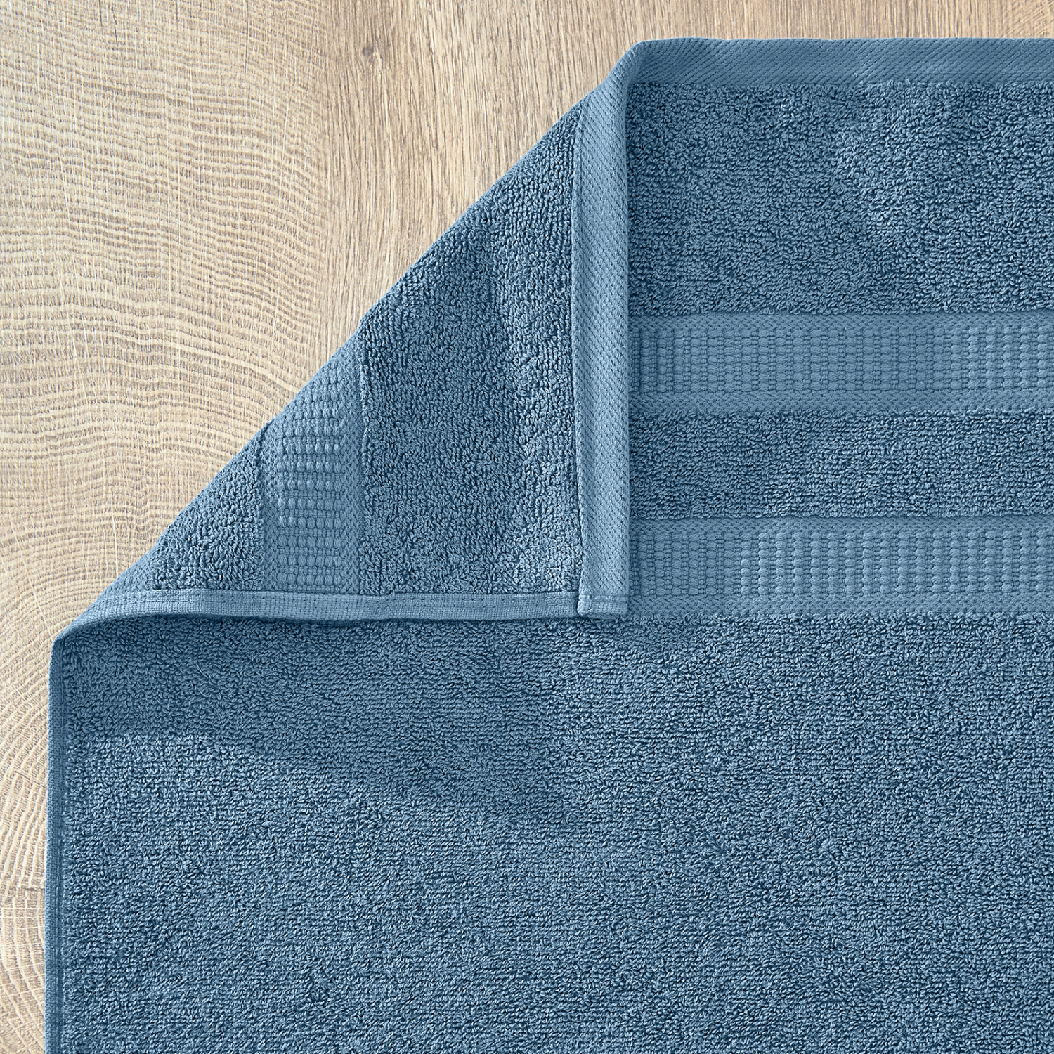 Полотенце махровое Беттин/Bettino, синее - фото № 5