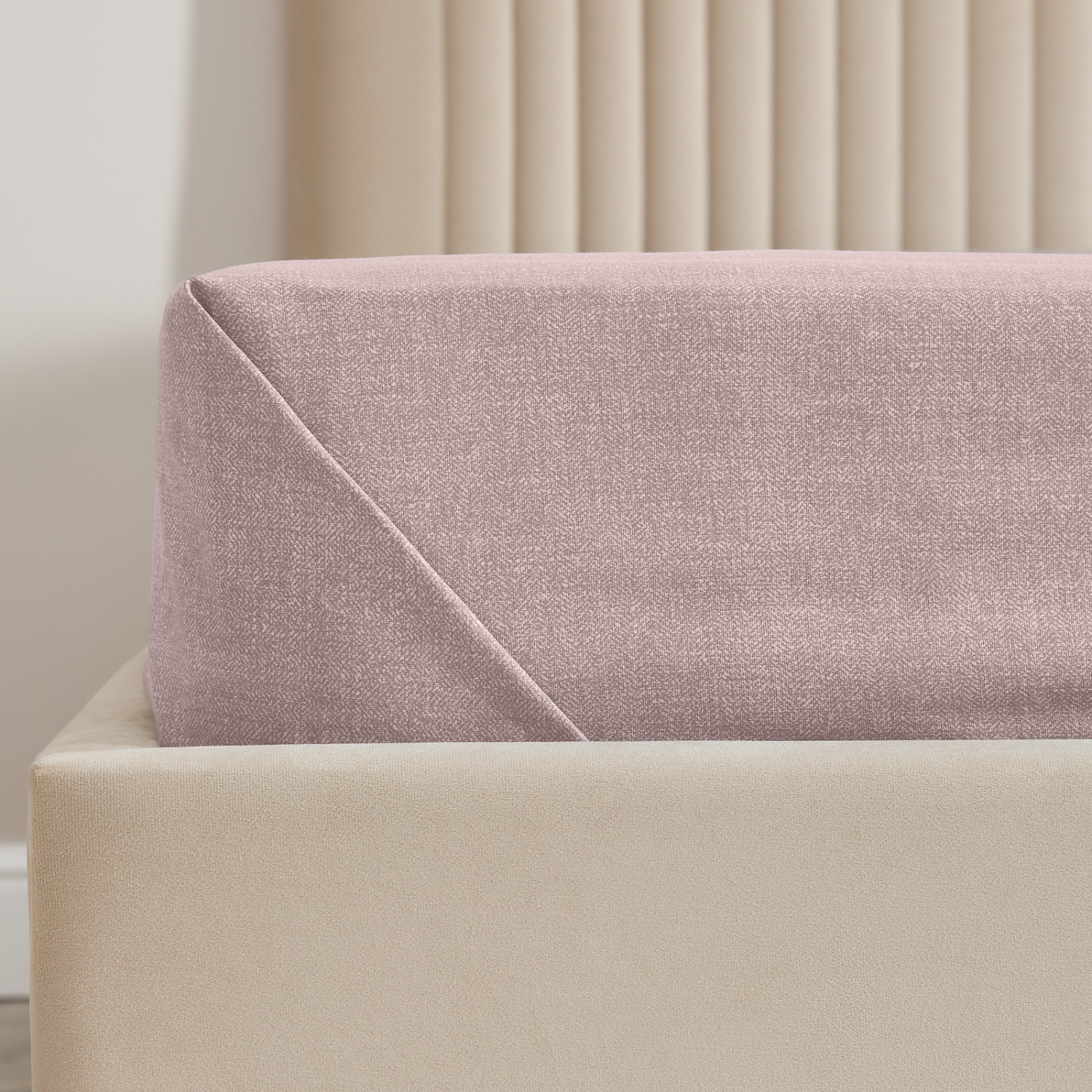 Простыня Капучино, перкаль - фото № 2