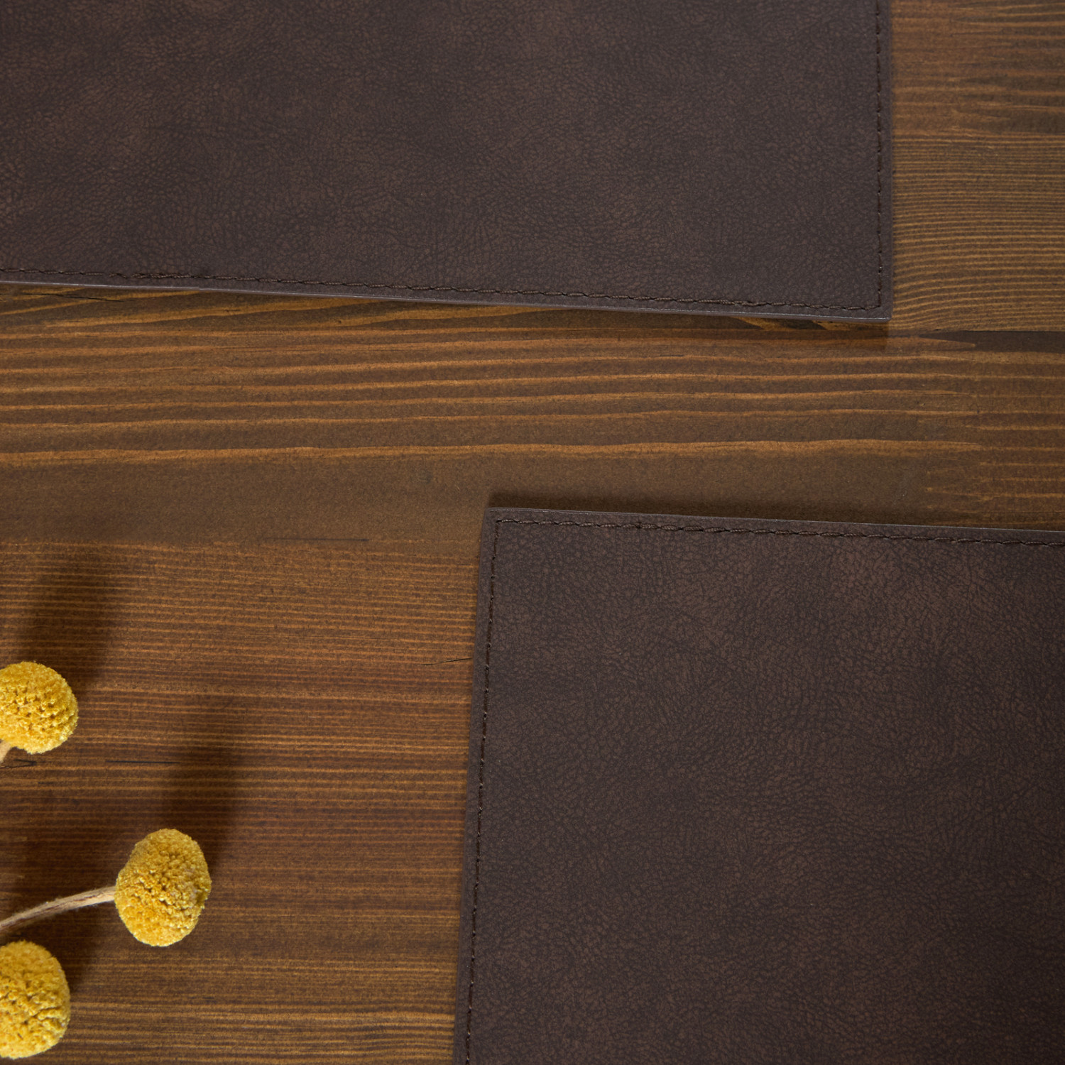 Набор плейсматов Рикки/Ricky, коричневый - фото № 5