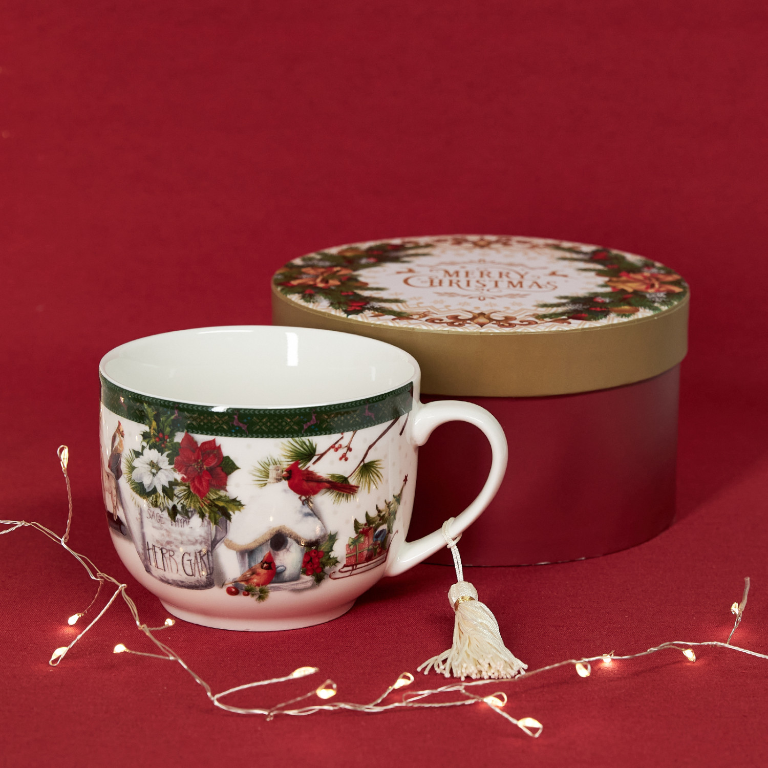 Кружка Merry Christmas, 580 мл - фото № 5