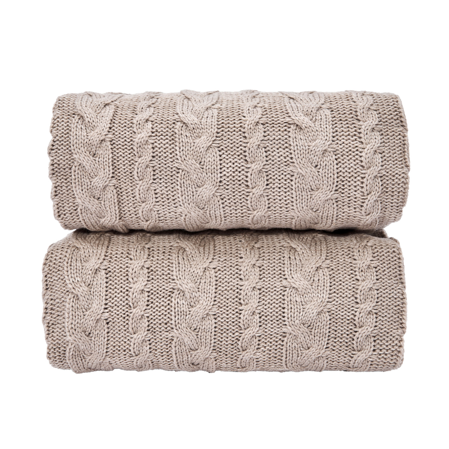 Плед Новаллас/Novallas, кофе - фото № 11