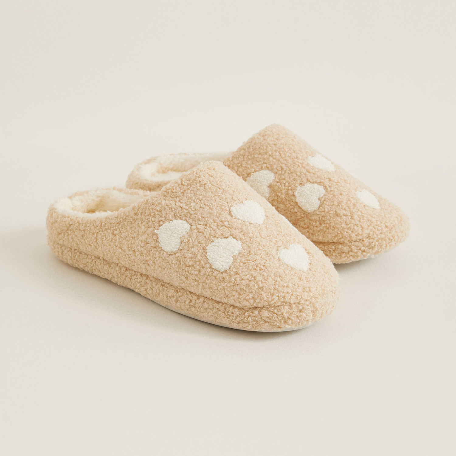 Тапочки Amore, бежевые - фото № 4