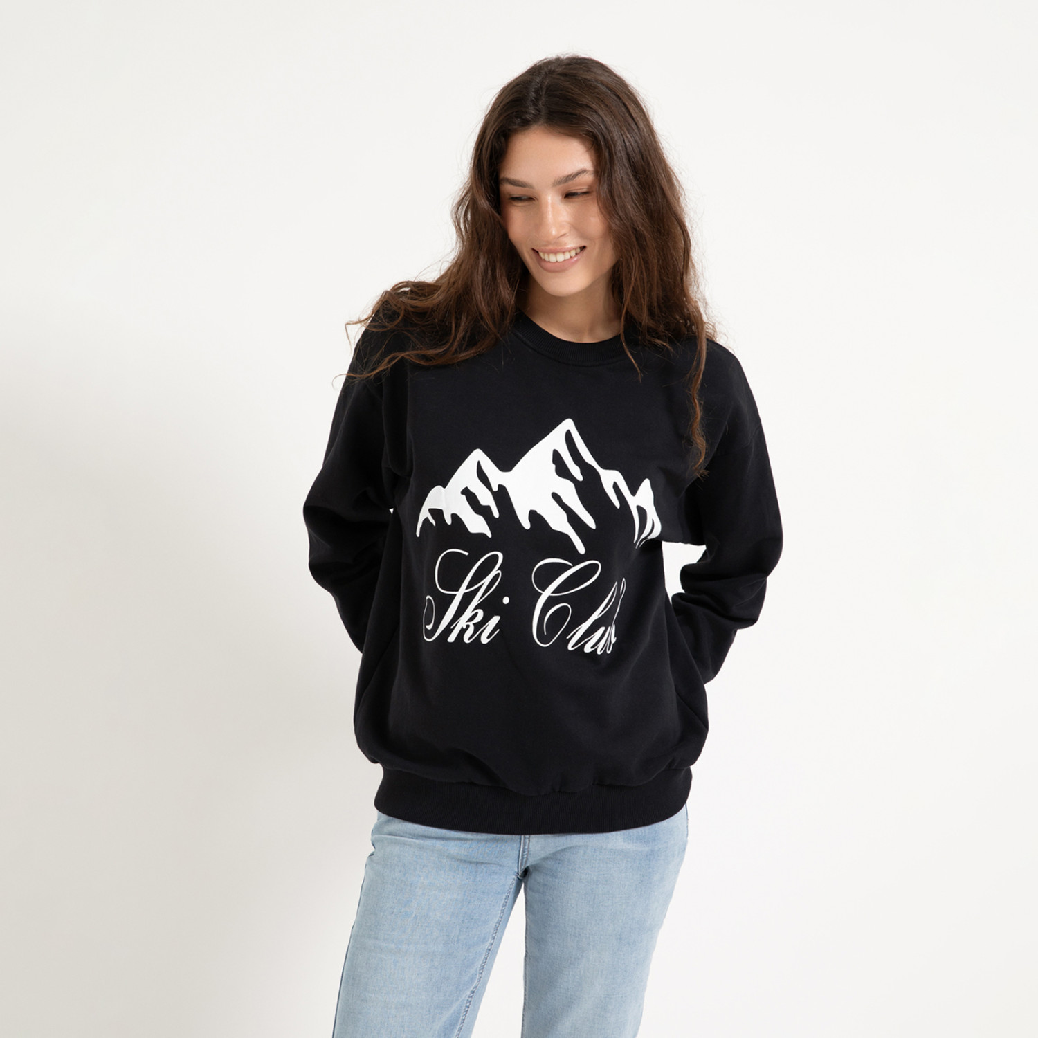 Свитшот Ski Club II - фото № 2
