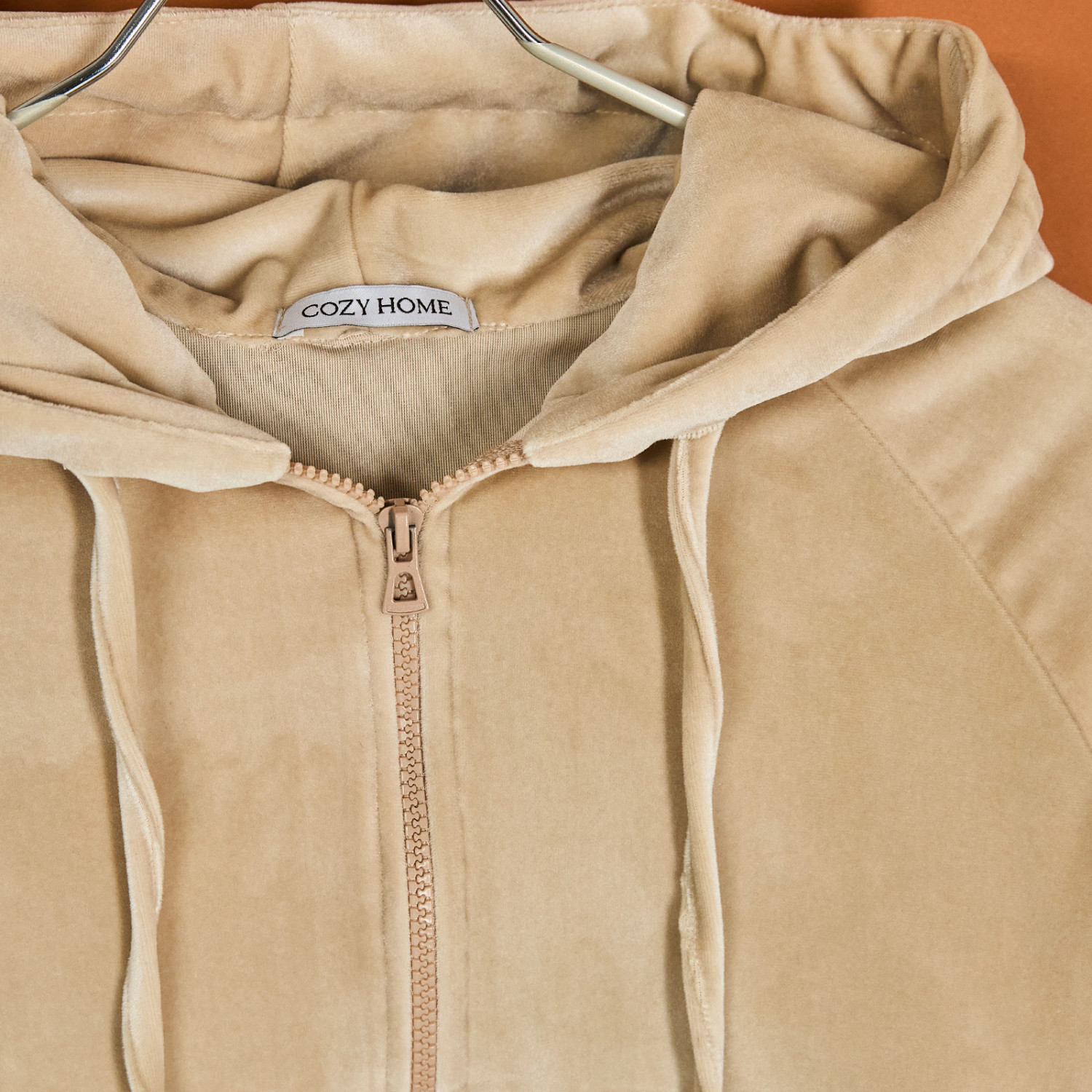 Комплект Velours, бежевый - фото № 11