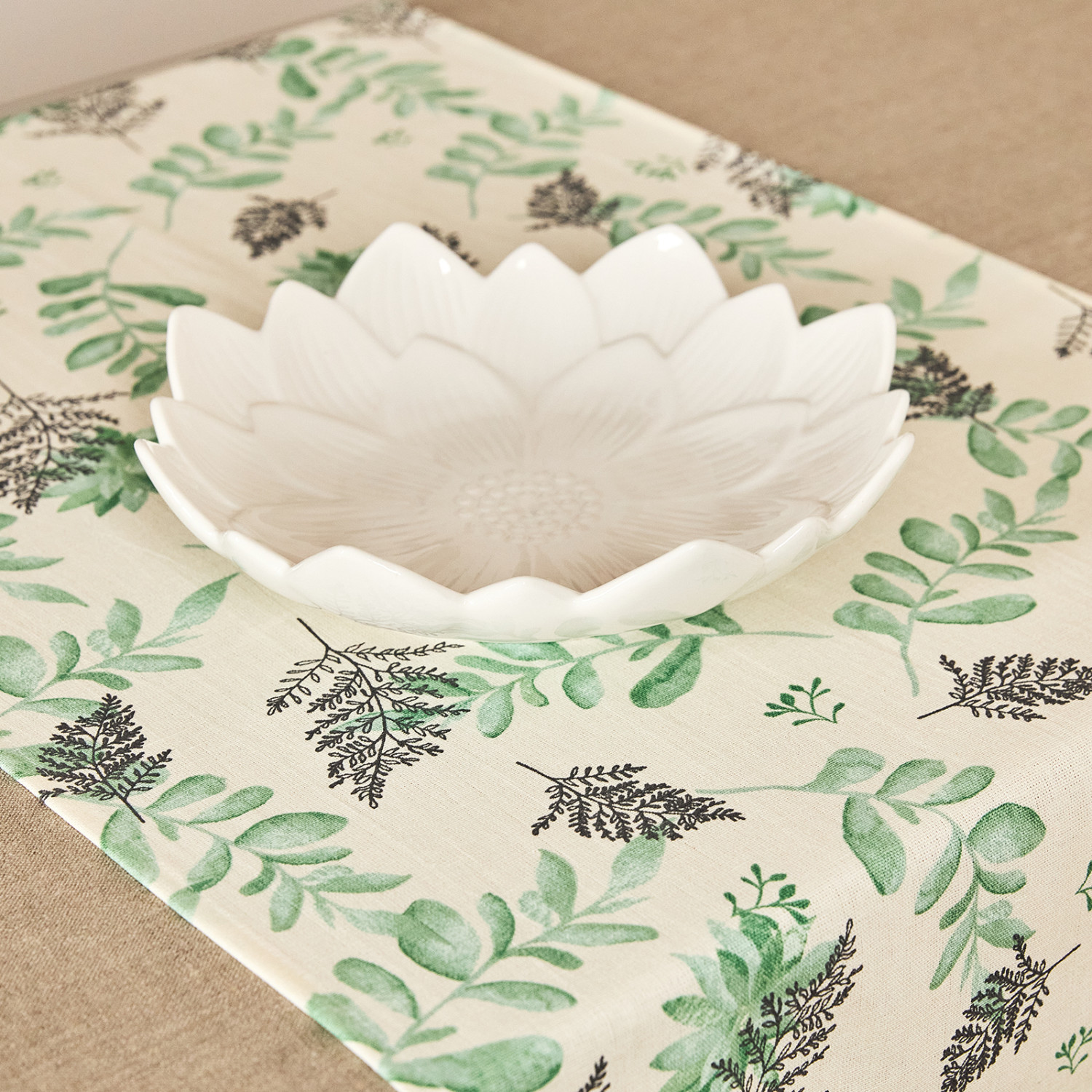 Скатерть-дорожка Эвкалипт - фото № 3