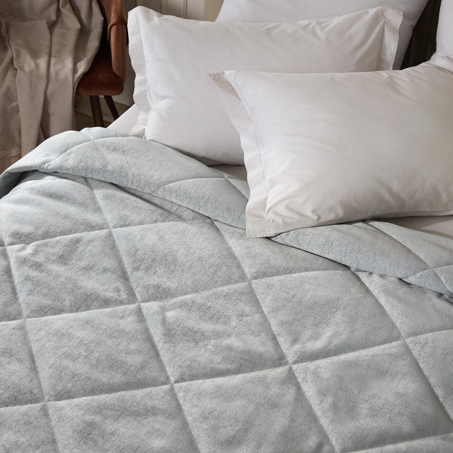 Покрывало Merizzo, серый - фото № 4