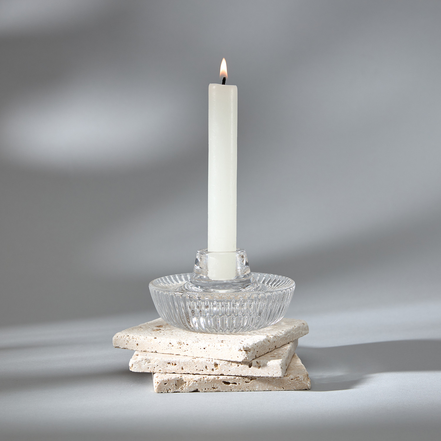 Подсвечник Orlando, прозрачный - фото № 2