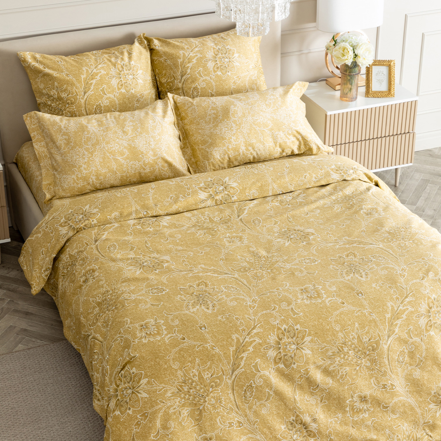 Постельное белье Ricamo dorato - фото № 4