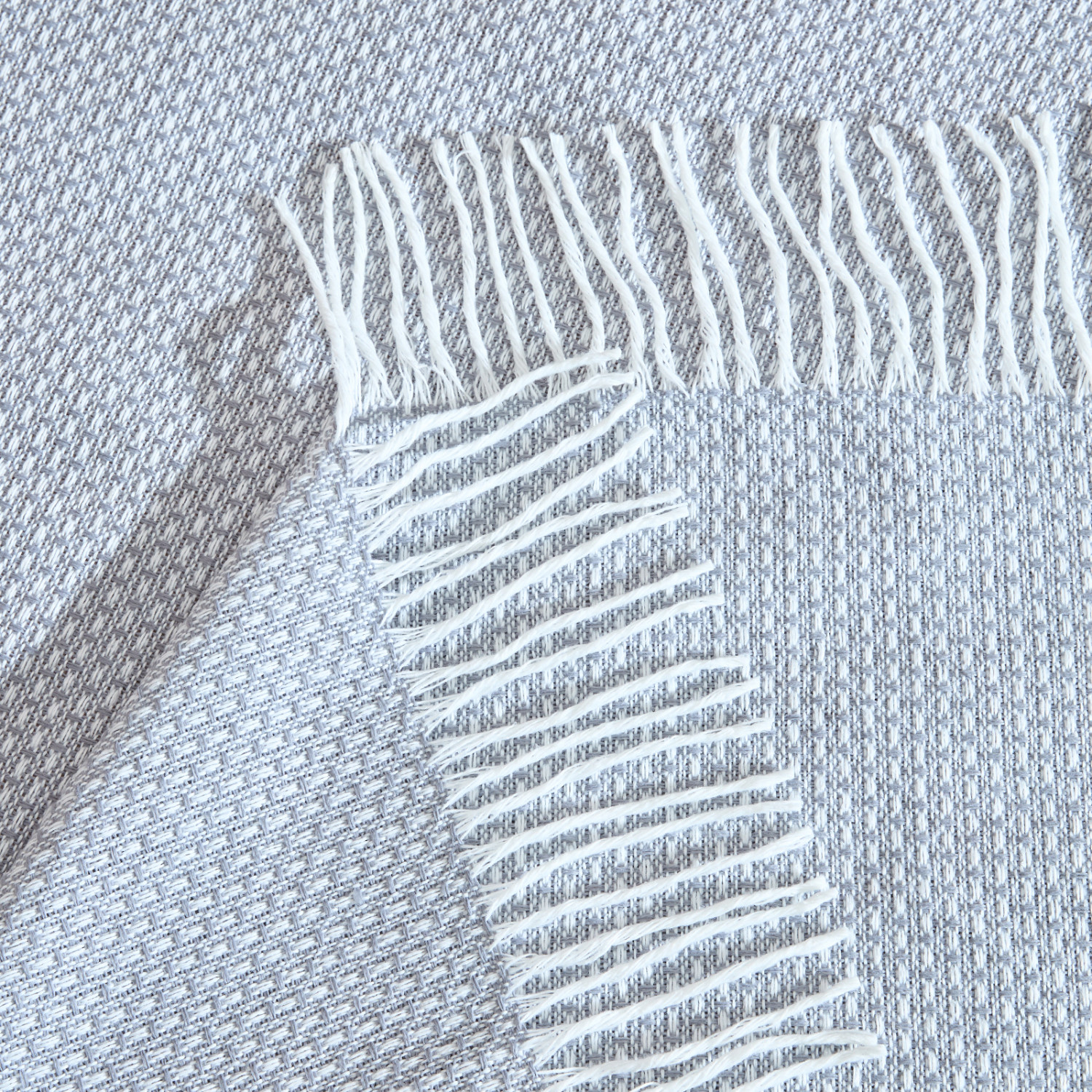 Плед Brigantino, серый - фото № 7