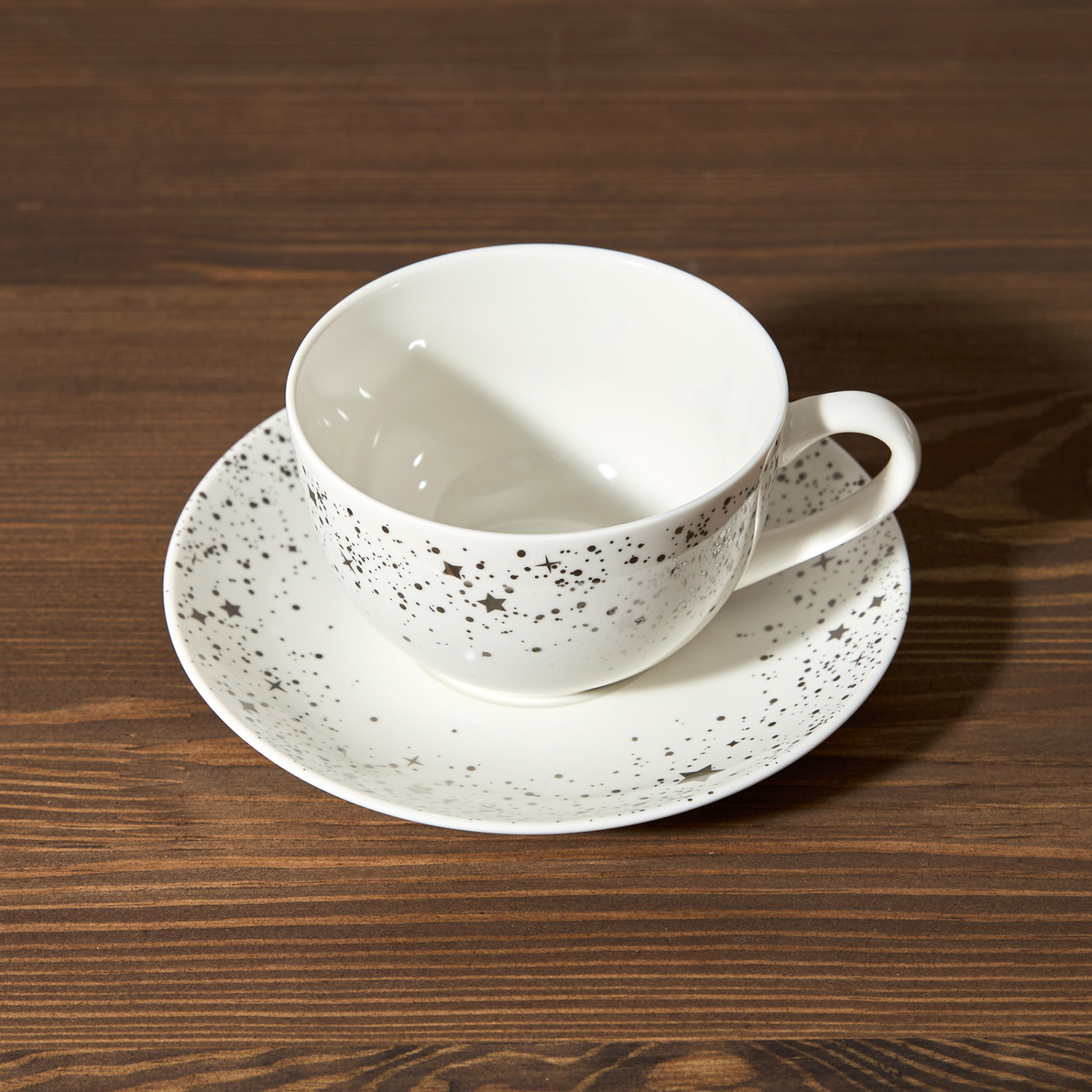 Чайная пара Universe, серебро - фото № 2