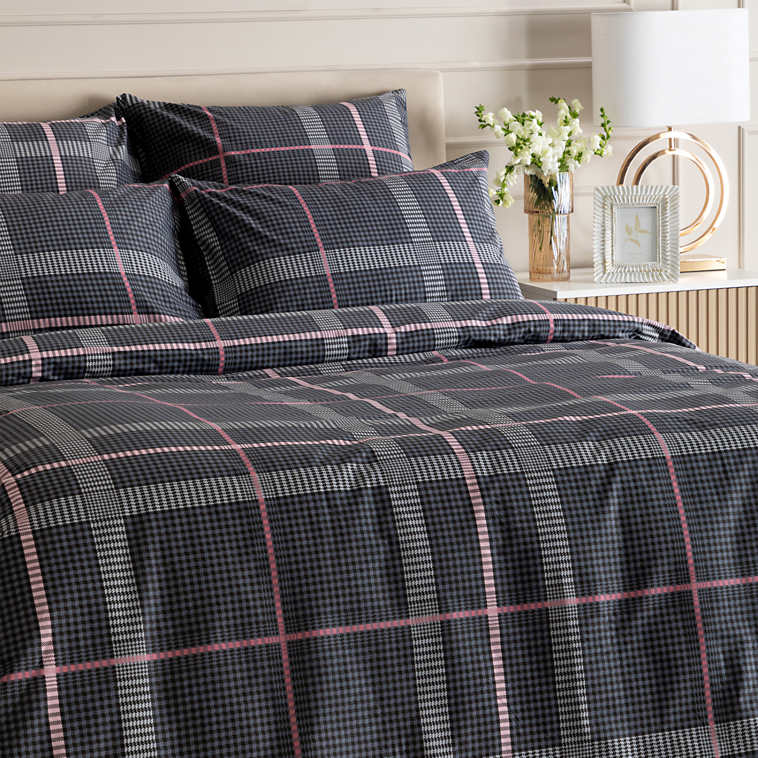 Постельное белье Bonmarito, серый III - фото № 3