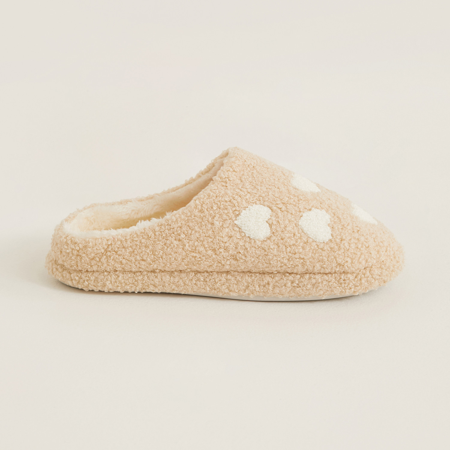 Тапочки Amore, бежевые - фото № 3