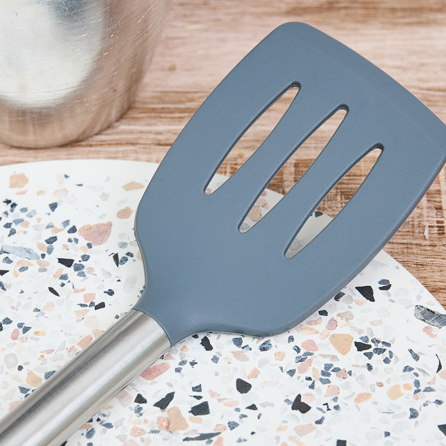 Лопатка с прорезями Noble gray - фото № 2