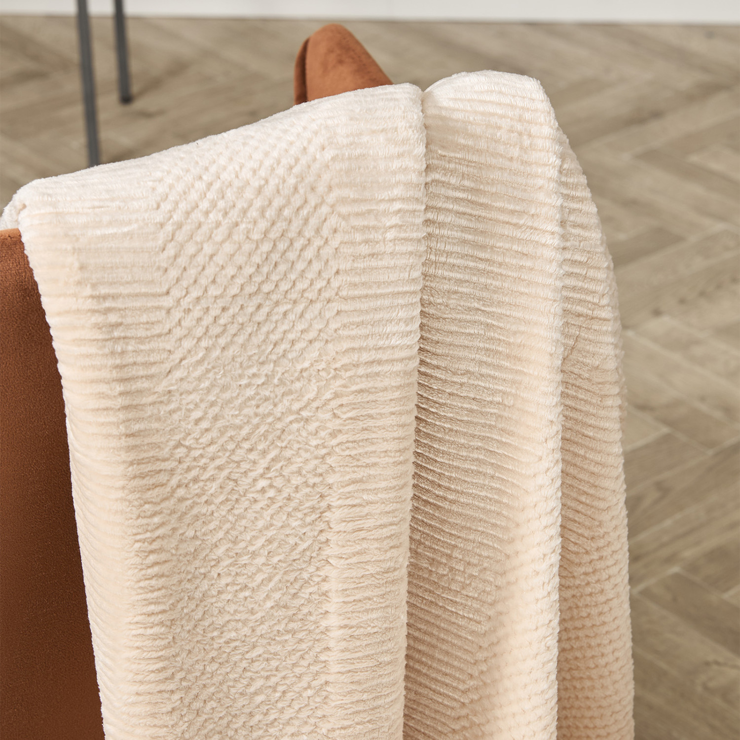 Плед Leon, молочный - фото № 2