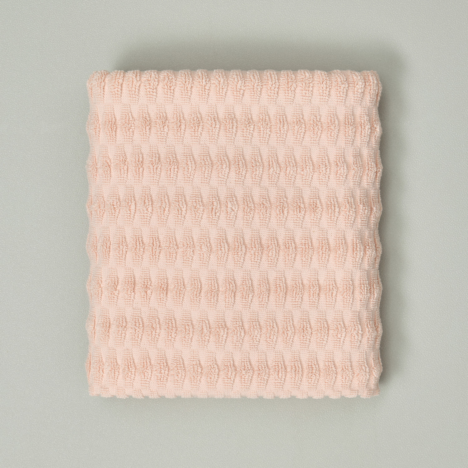 Полотенце махровое Рондо/Rondo, розовое