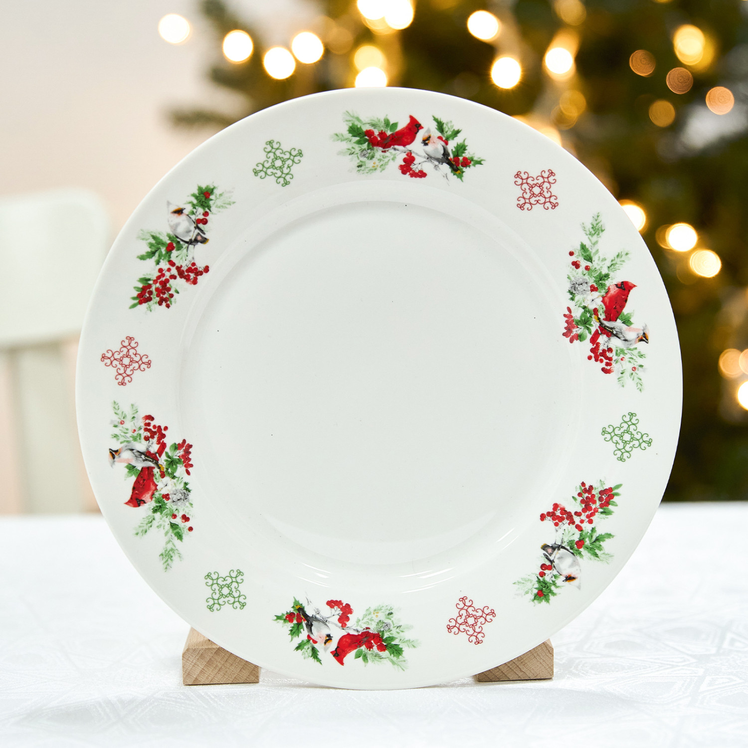 Тарелка Christmas birds II