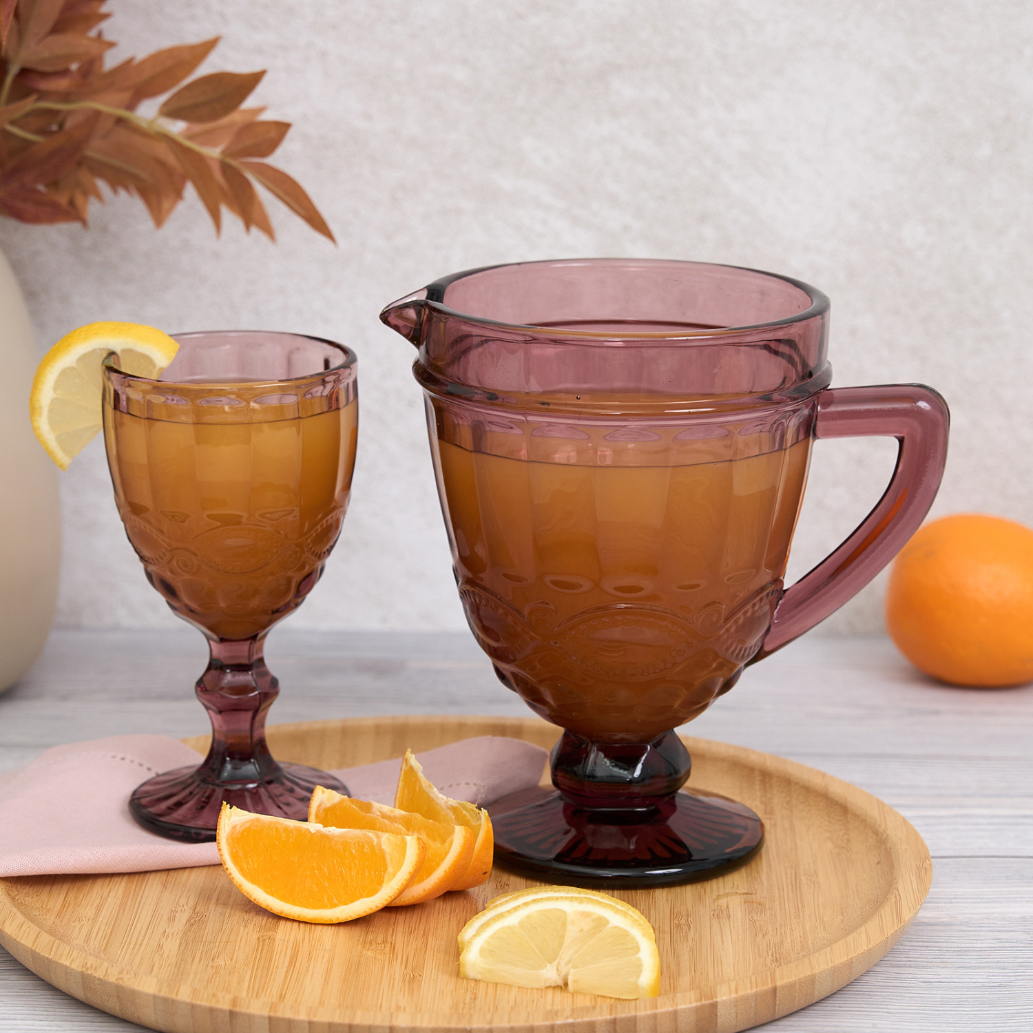 Бокал Amerigo, розовый - фото № 3