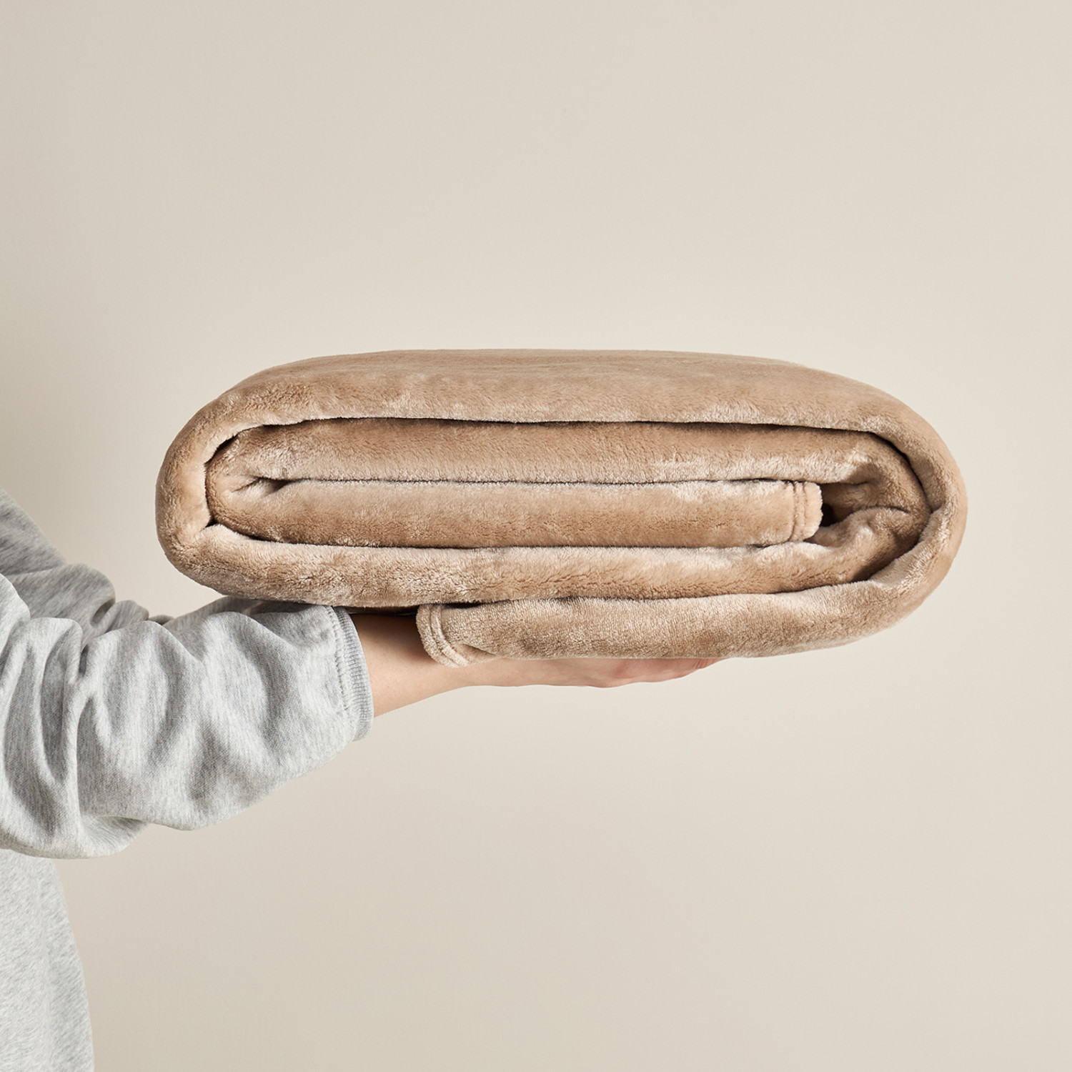 Плед Supersoft, крем-брюле I - фото № 3