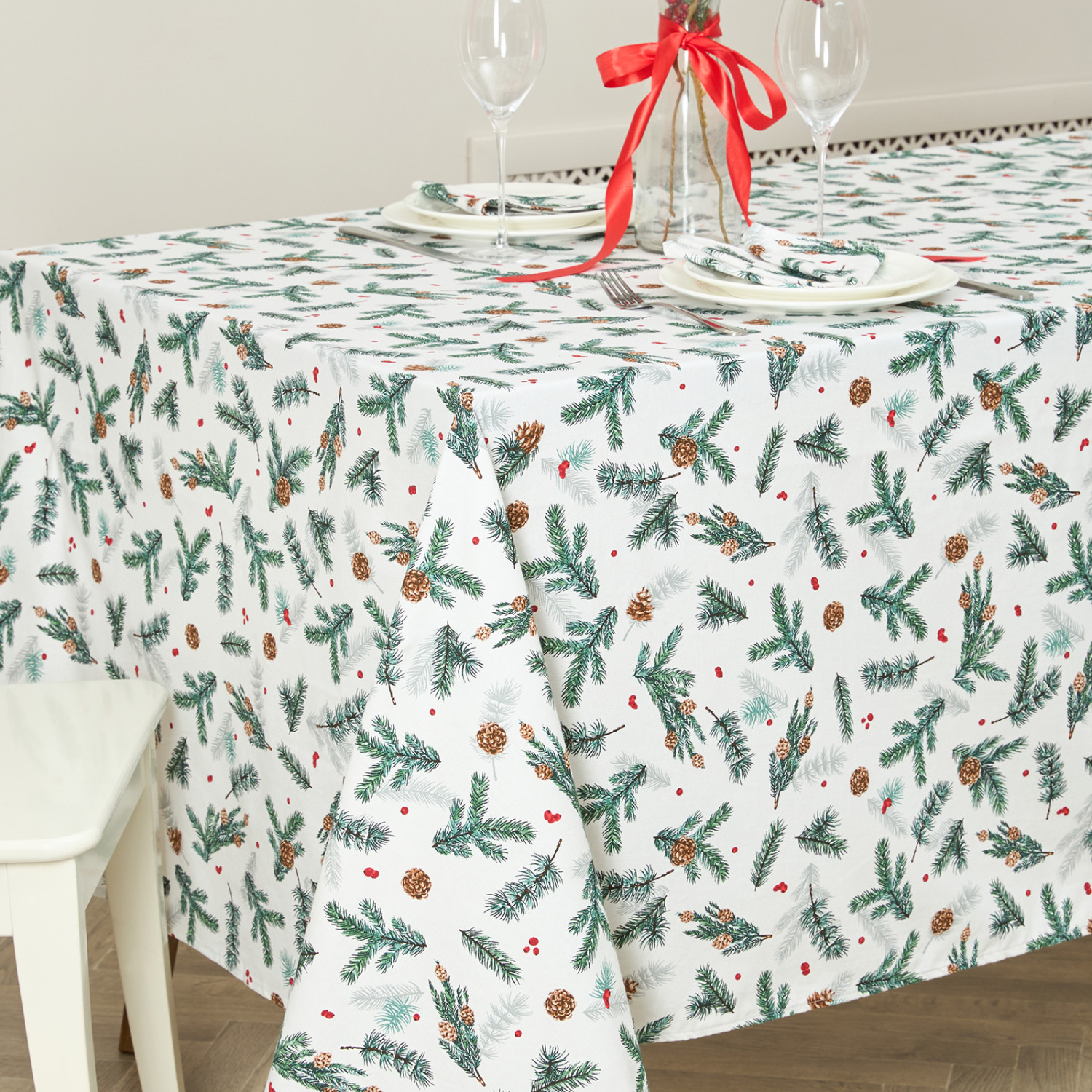 Скатерть Christmas tree III - фото № 2