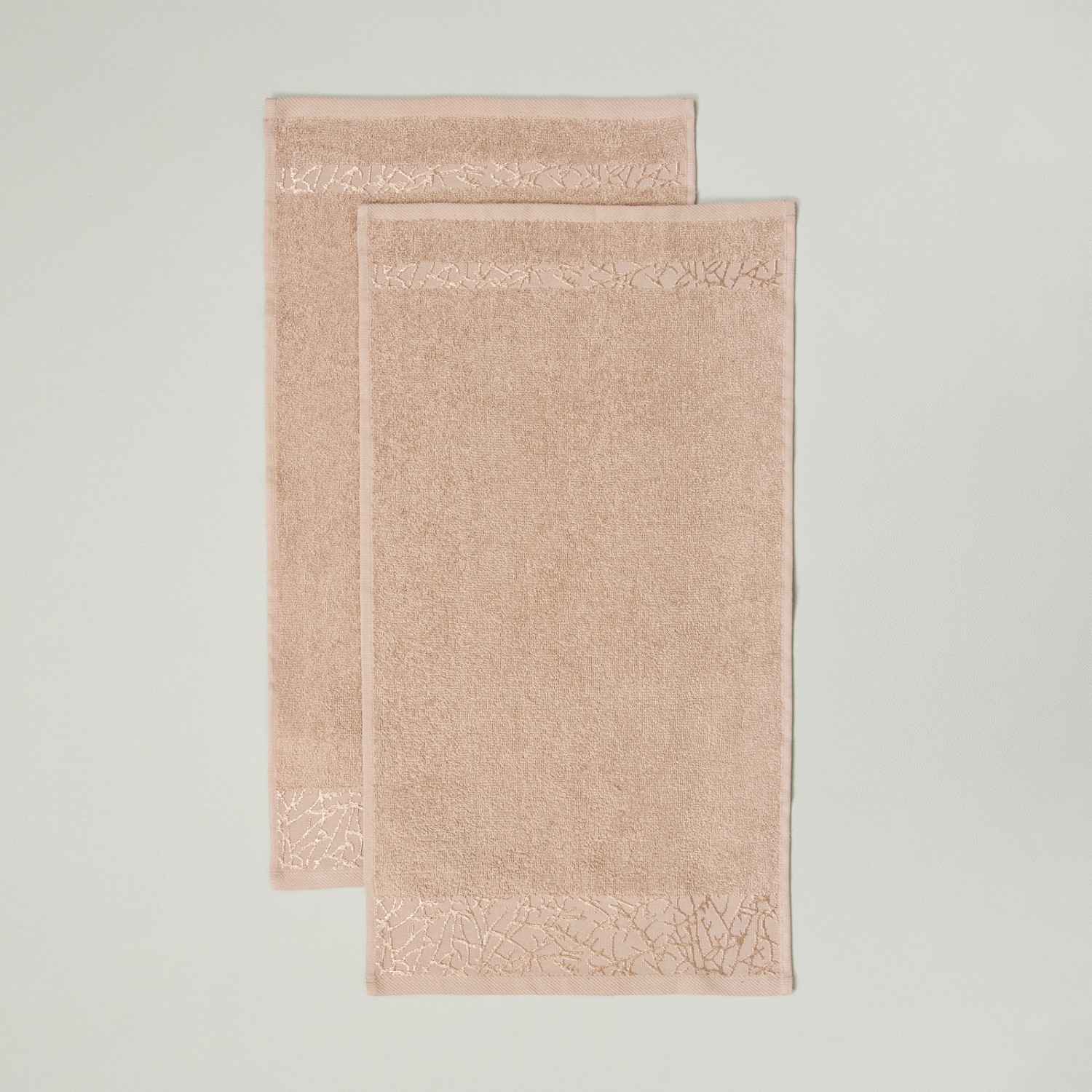 Комплект махровых полотенец Rugiada, капучино - фото № 2