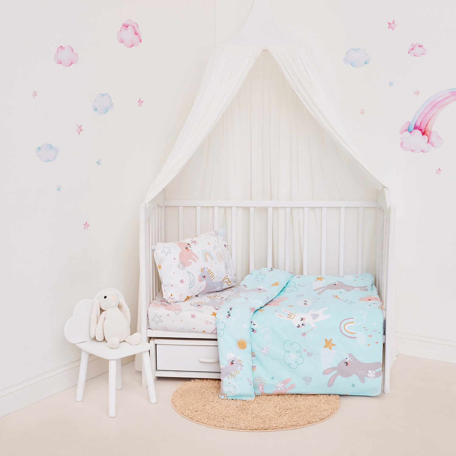 Постельное белье детское Magic friends - фото № 2