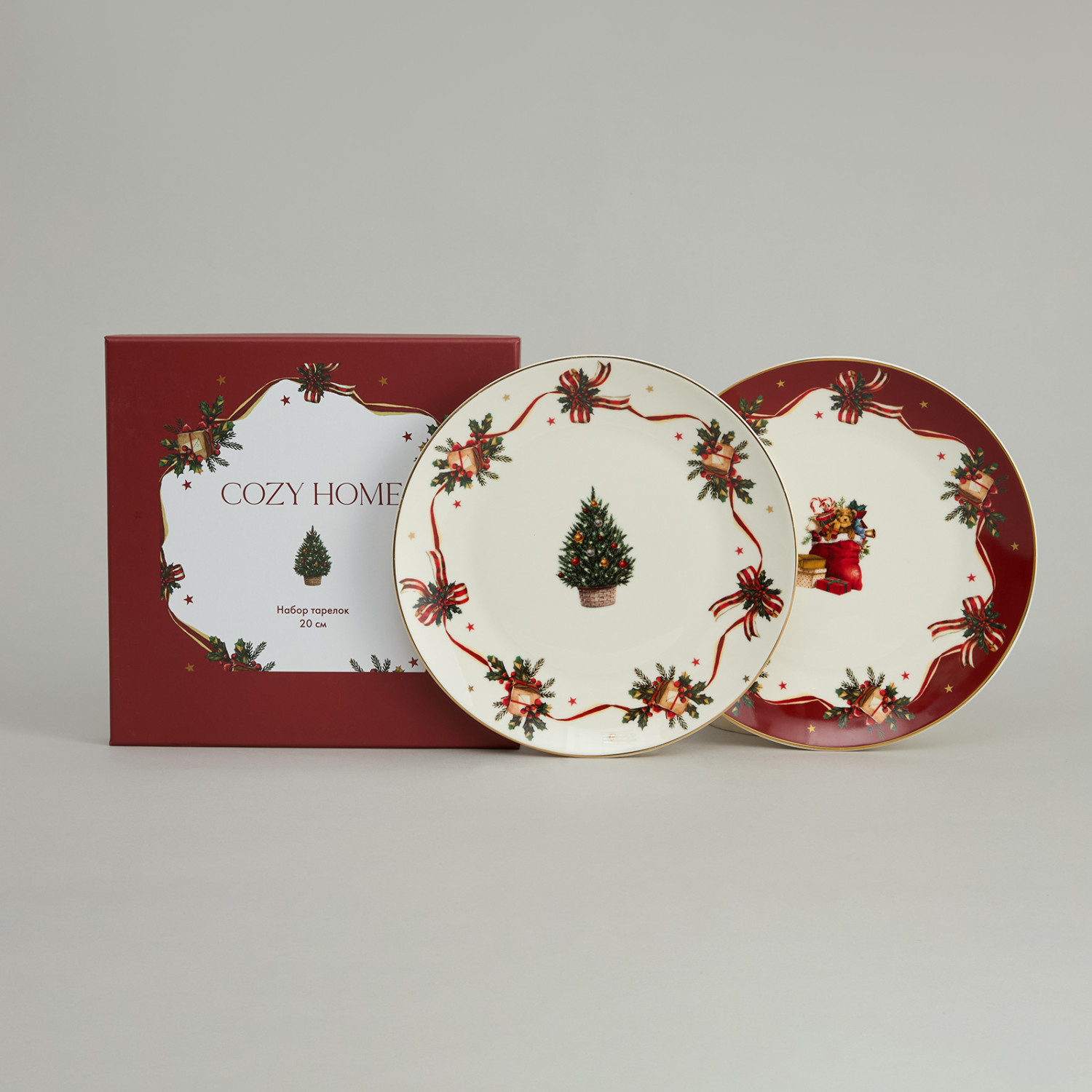 Набор тарелок Christmas tale