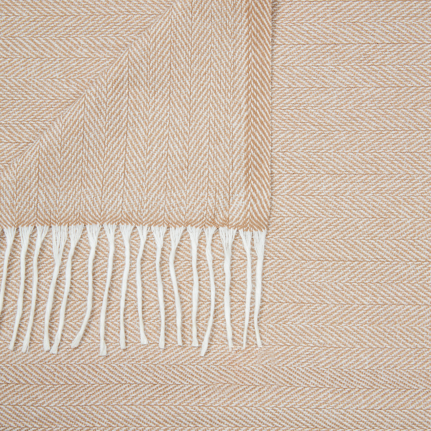 Плед Росси/Rossi, бежевый - фото № 5