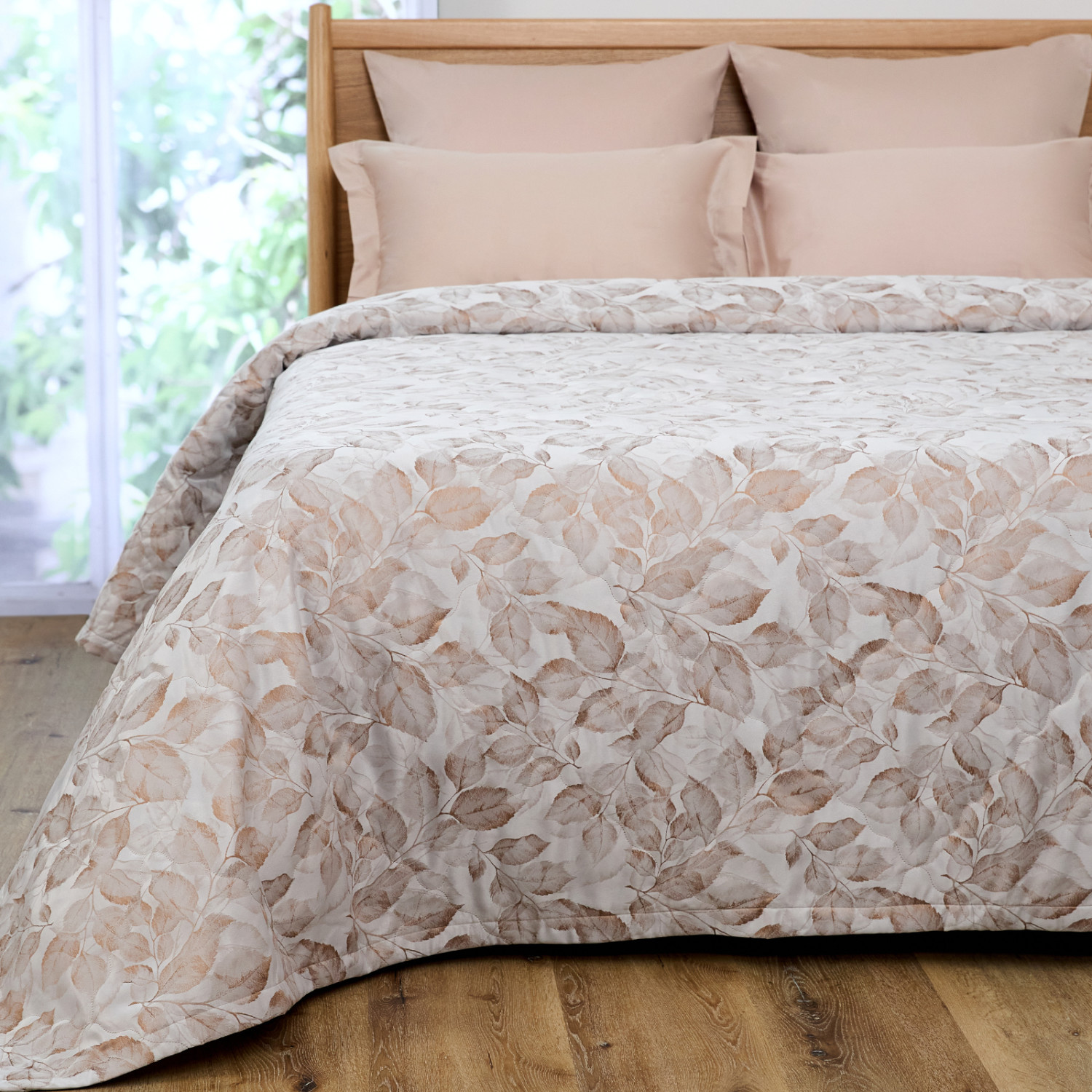 Покрывало Foglie, золотистое - фото № 2