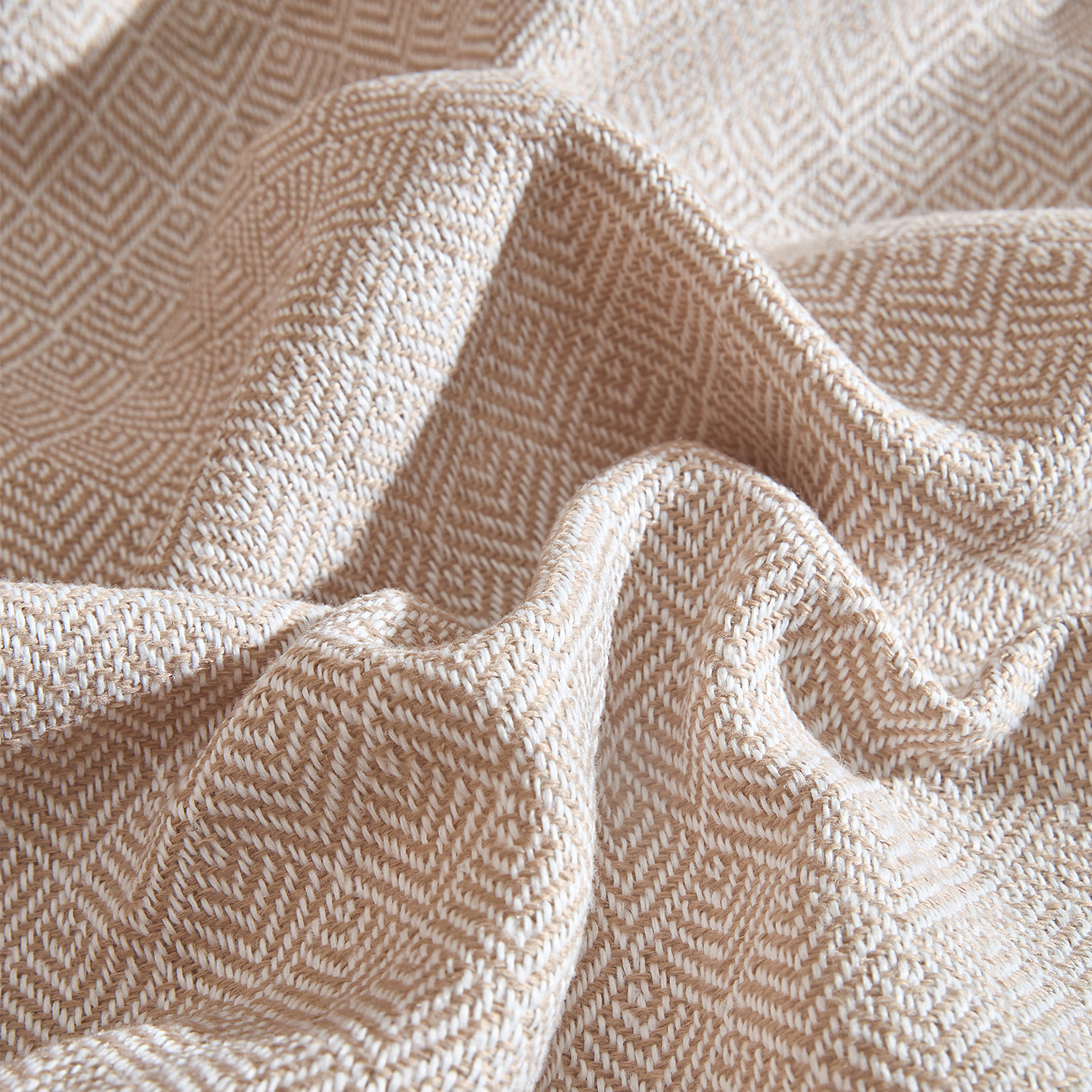 Плед Море/Mare, бежевый - фото № 5