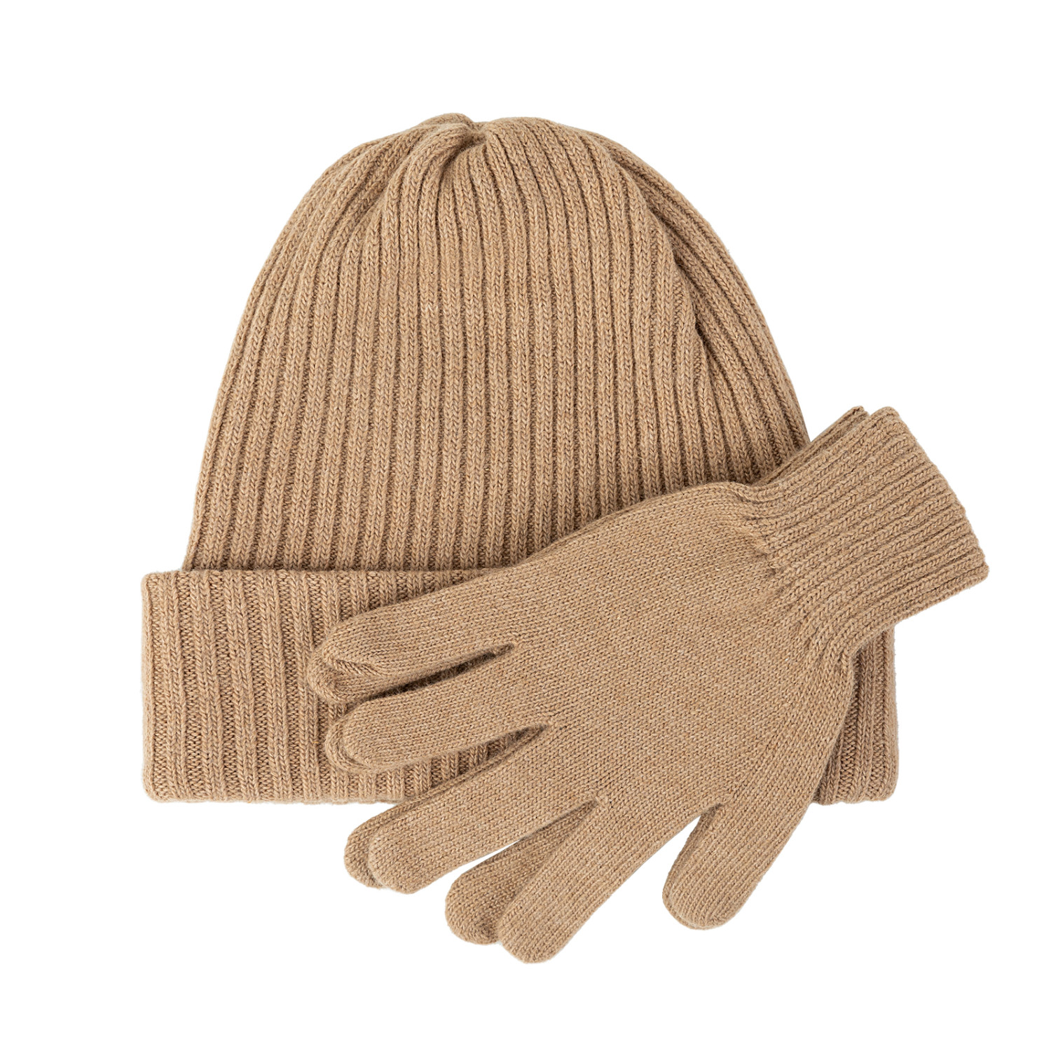 Шапка Mont blanc, бежевая - фото № 5