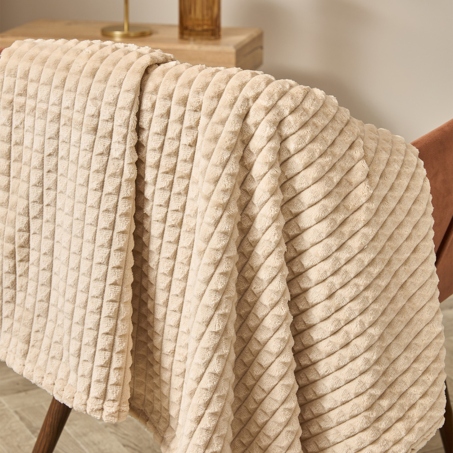 Плед Meo, экрю - фото № 3