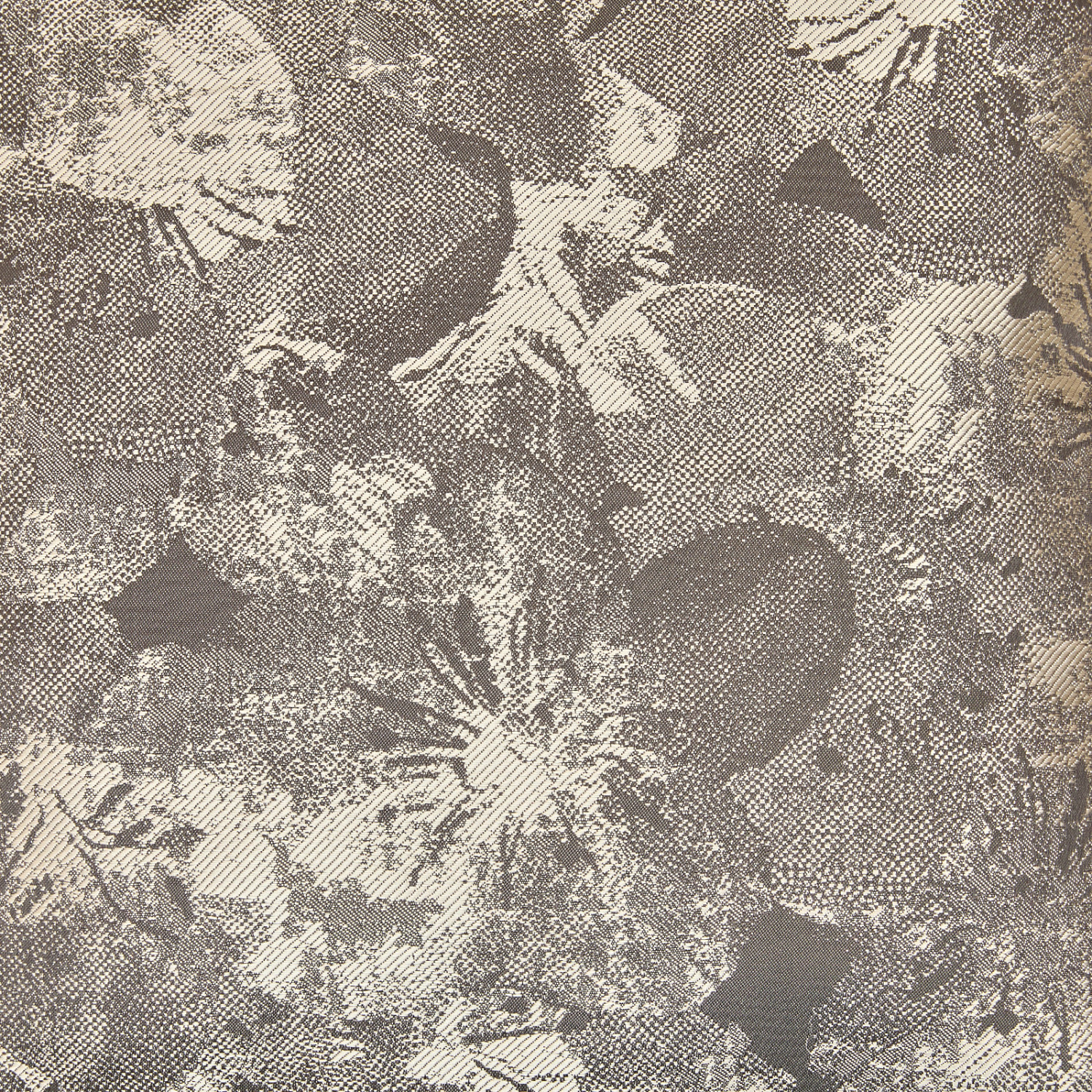 Подушка декоративная Золотистая листва/Fogliame dorato, серая - фото № 4