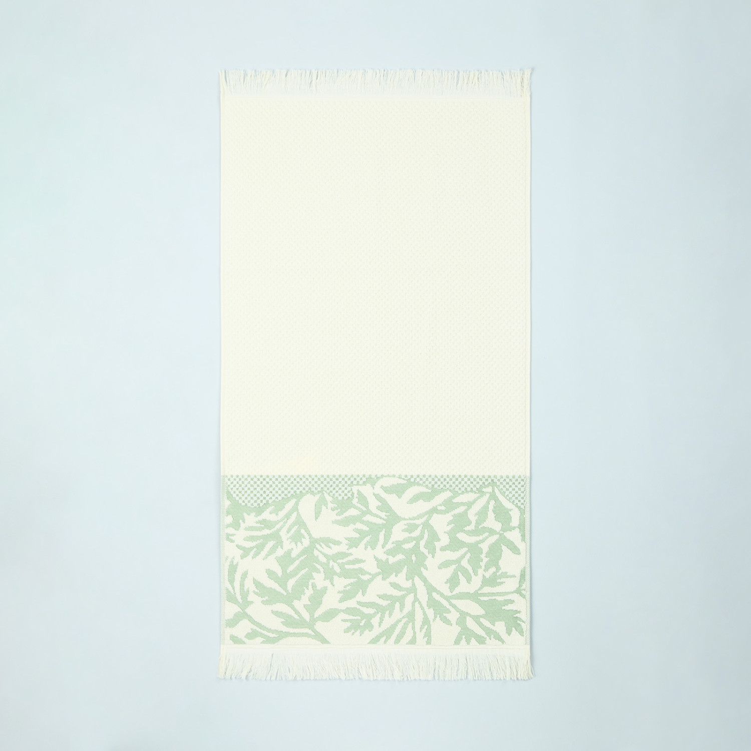 Полотенце махровое Tiziana, зеленое - фото № 4