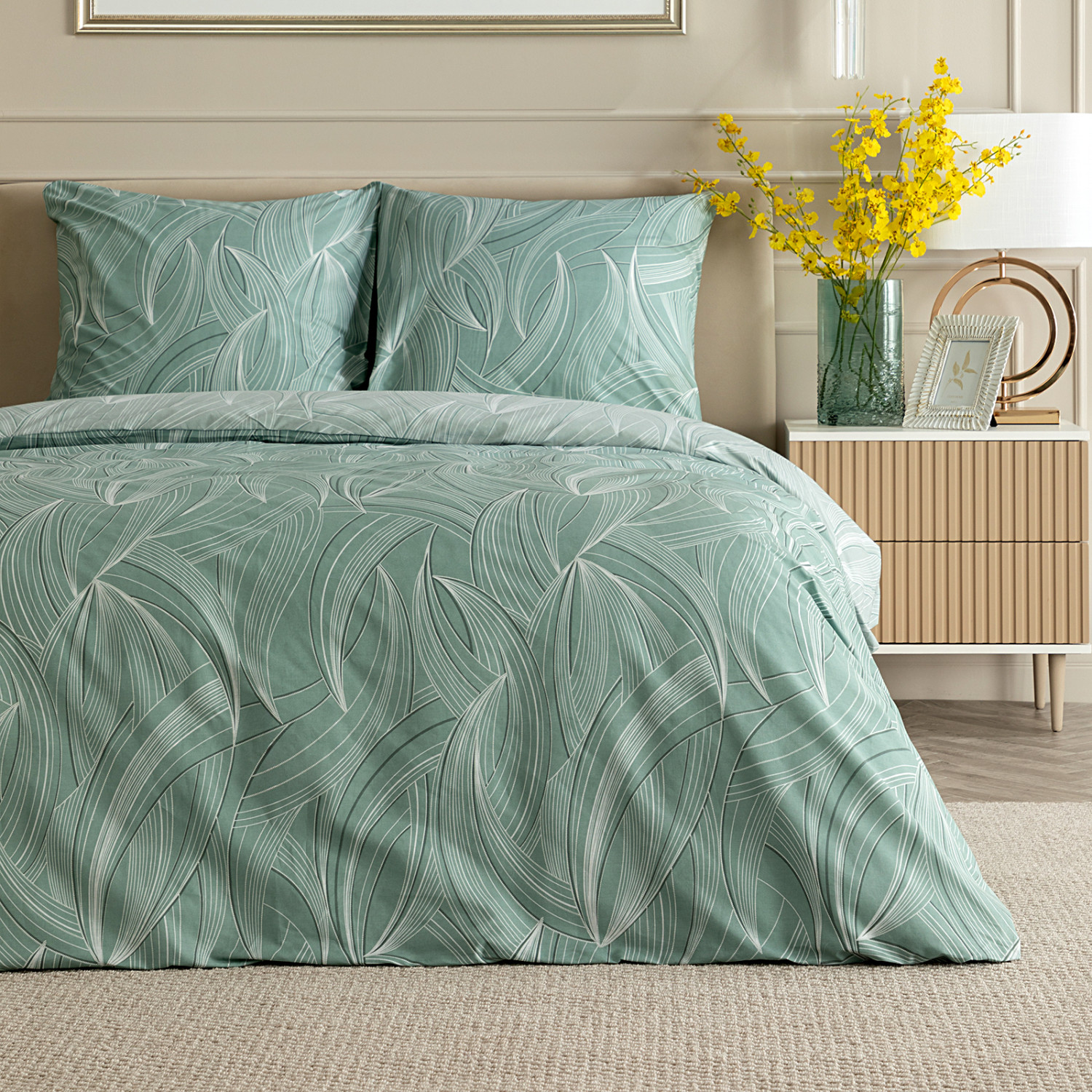 Постельное белье Танцующие листья/Dancing Leaves - фото № 11