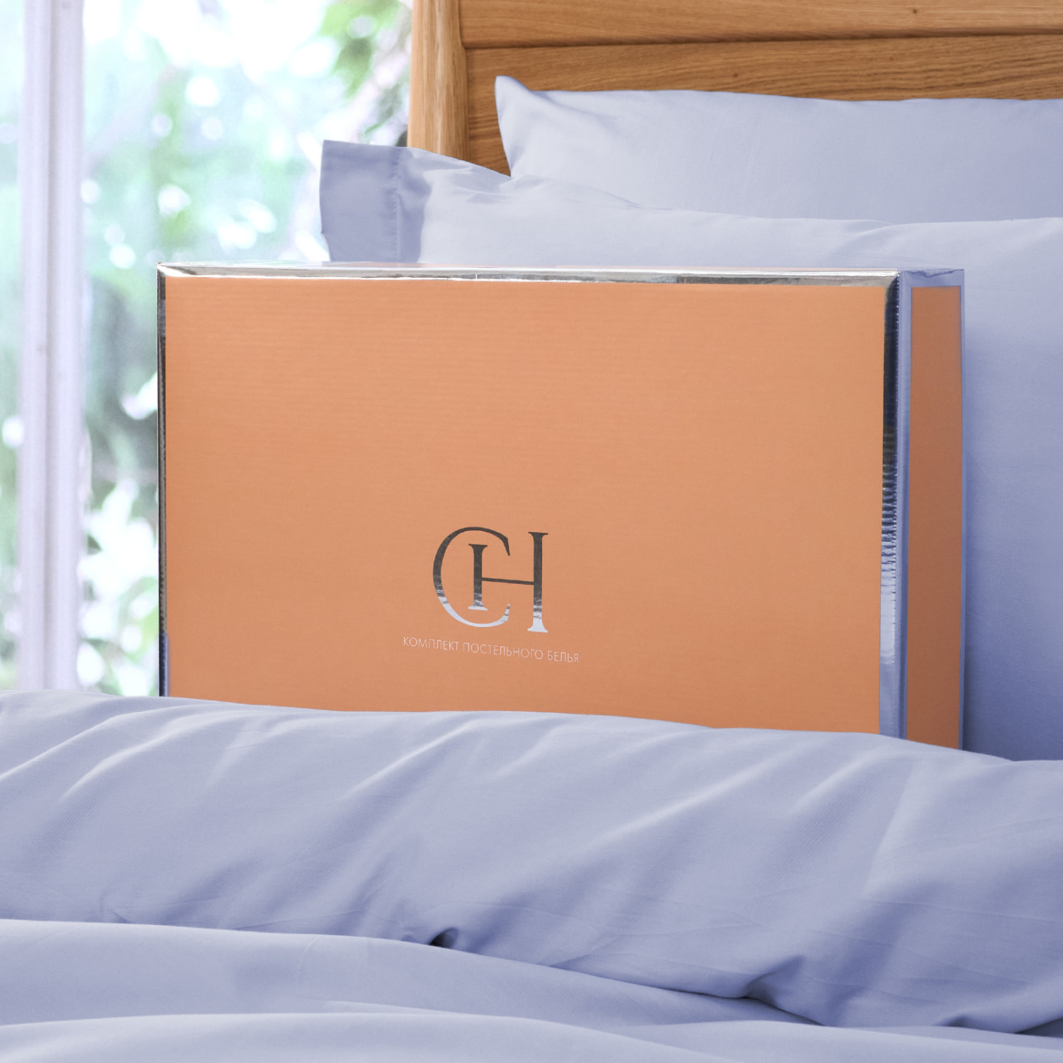 Постельное белье Сиреневый туман/Lilac mist, сатин - фото № 12